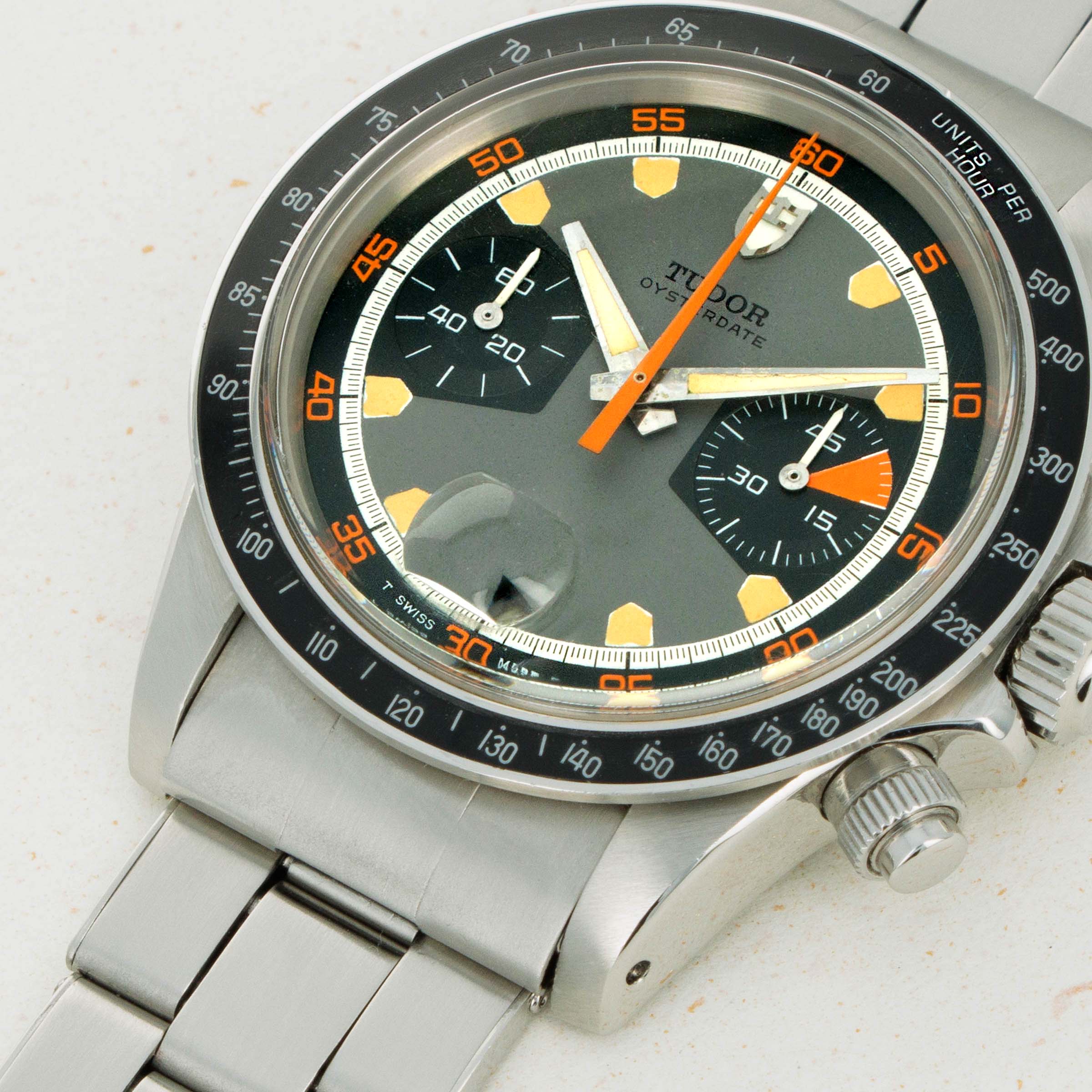 Tudor Home Plate Chrongraph 7031 Auctions Loupe This