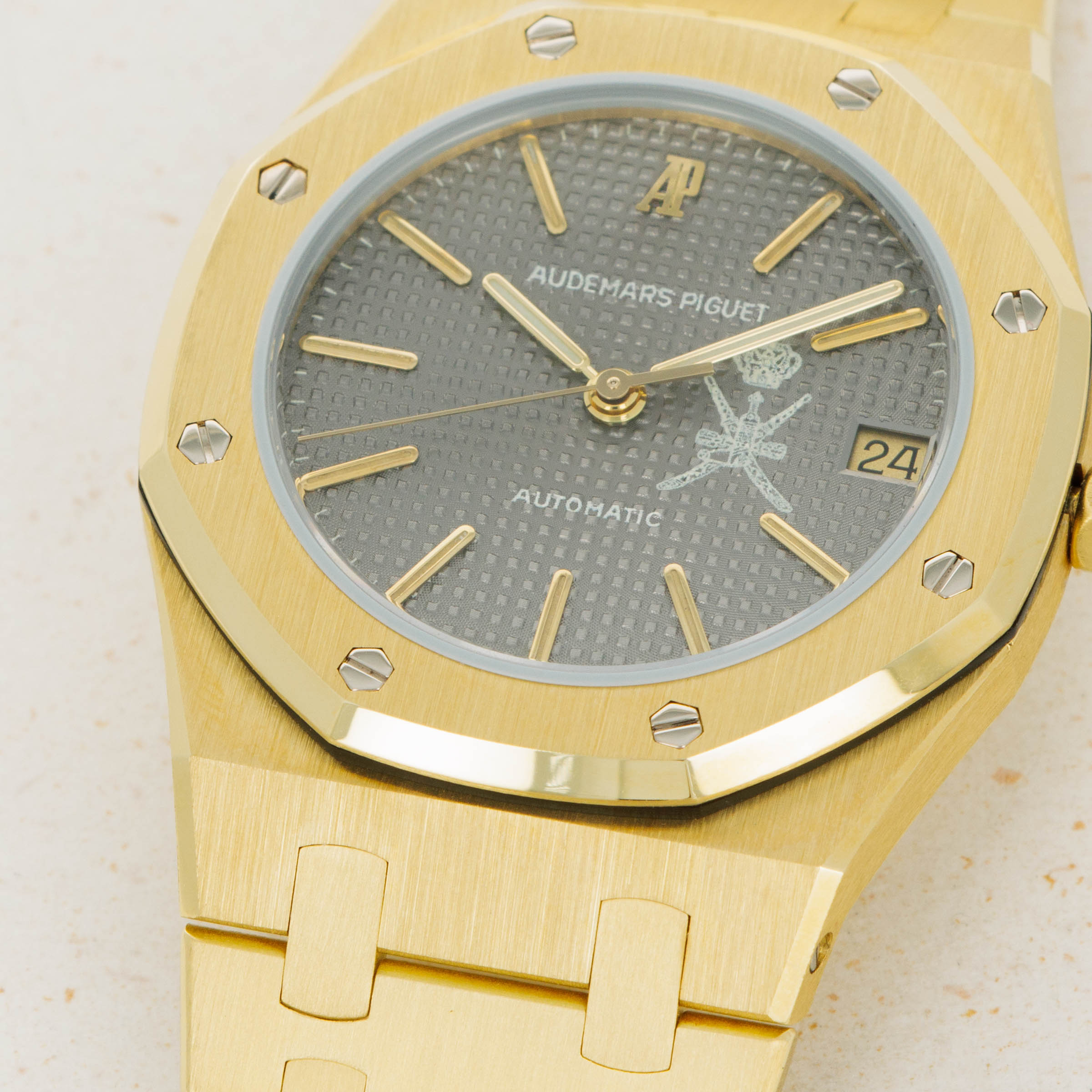 Audemars Piguet Royal Oak 4100BA 18k YG Made for Sultanate of Oman