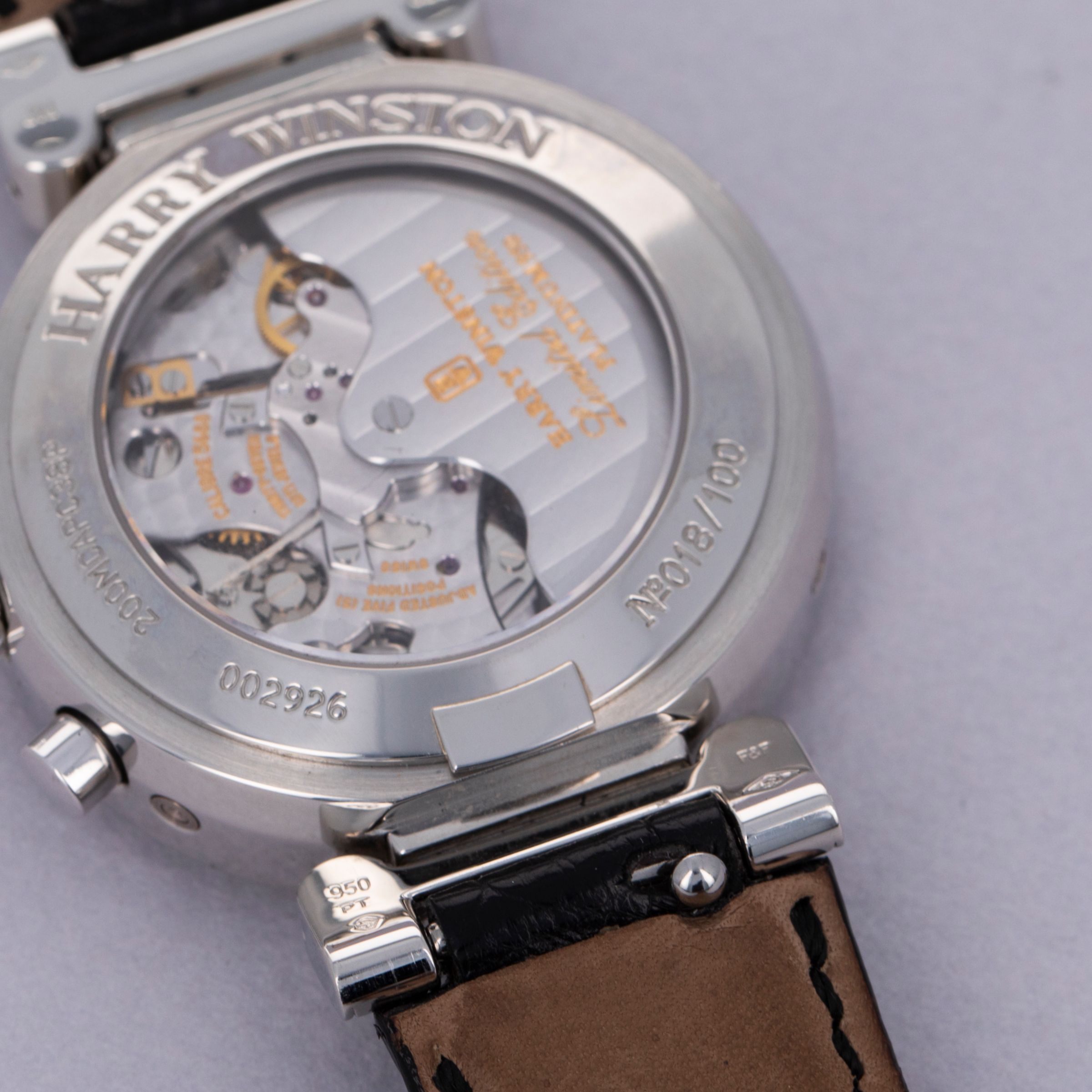 Harry Winston Ocean Perpetual Calendar Chronograph 200-MCAPC38P