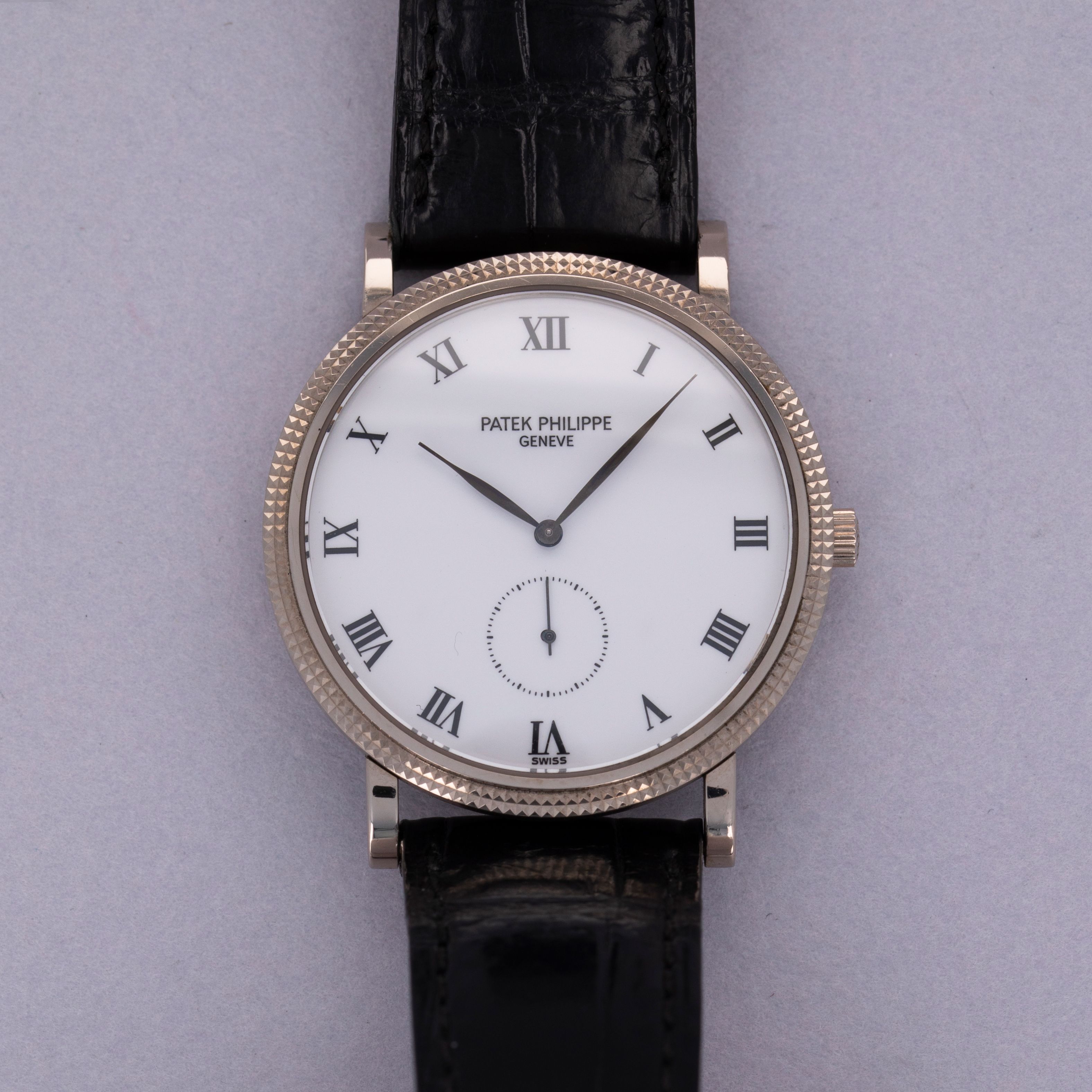 Patek Philippe Calatrava 3919G 18k WG Auctions Loupe This