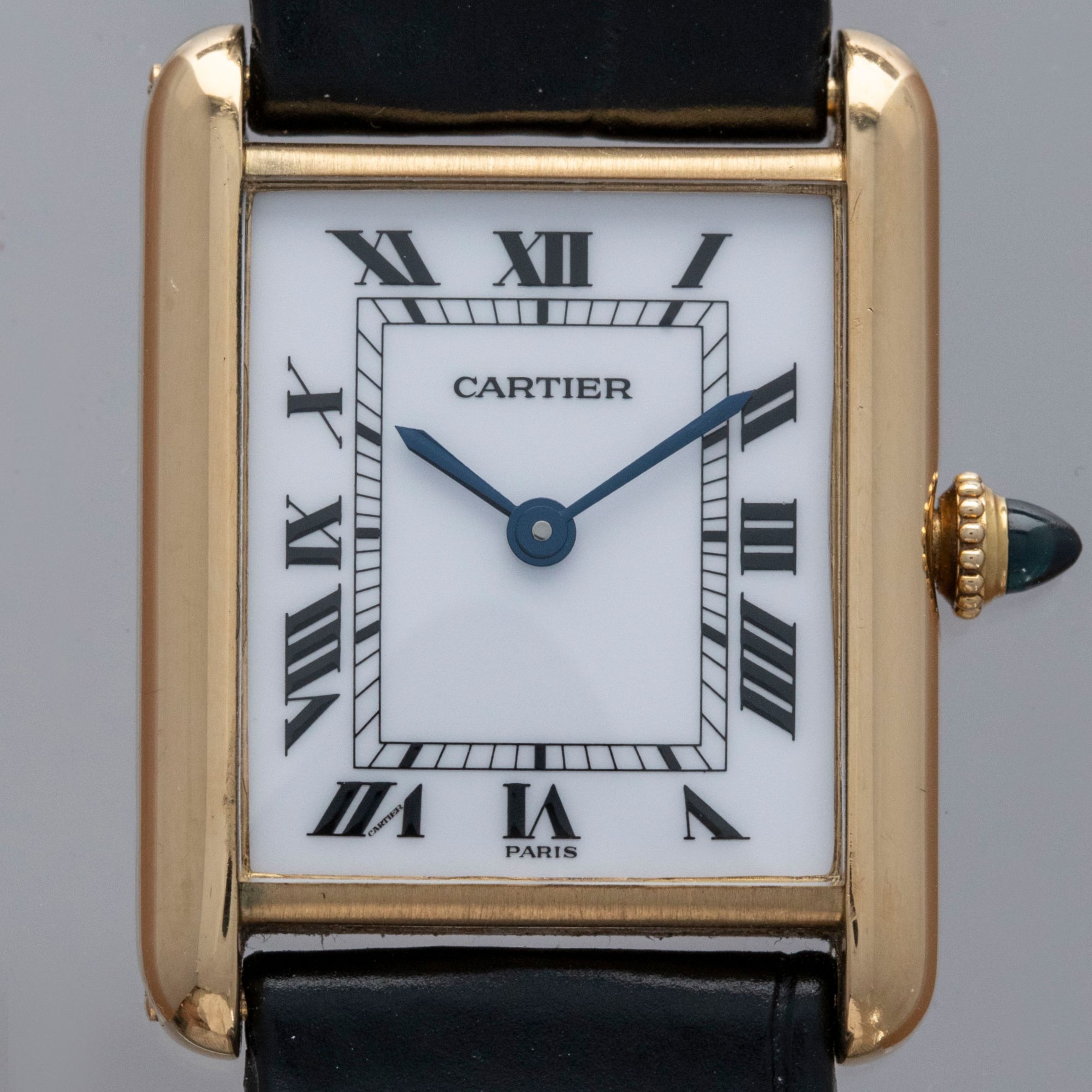 Cartier Tank Louis 78086 18k YG | Auctions | Loupe This