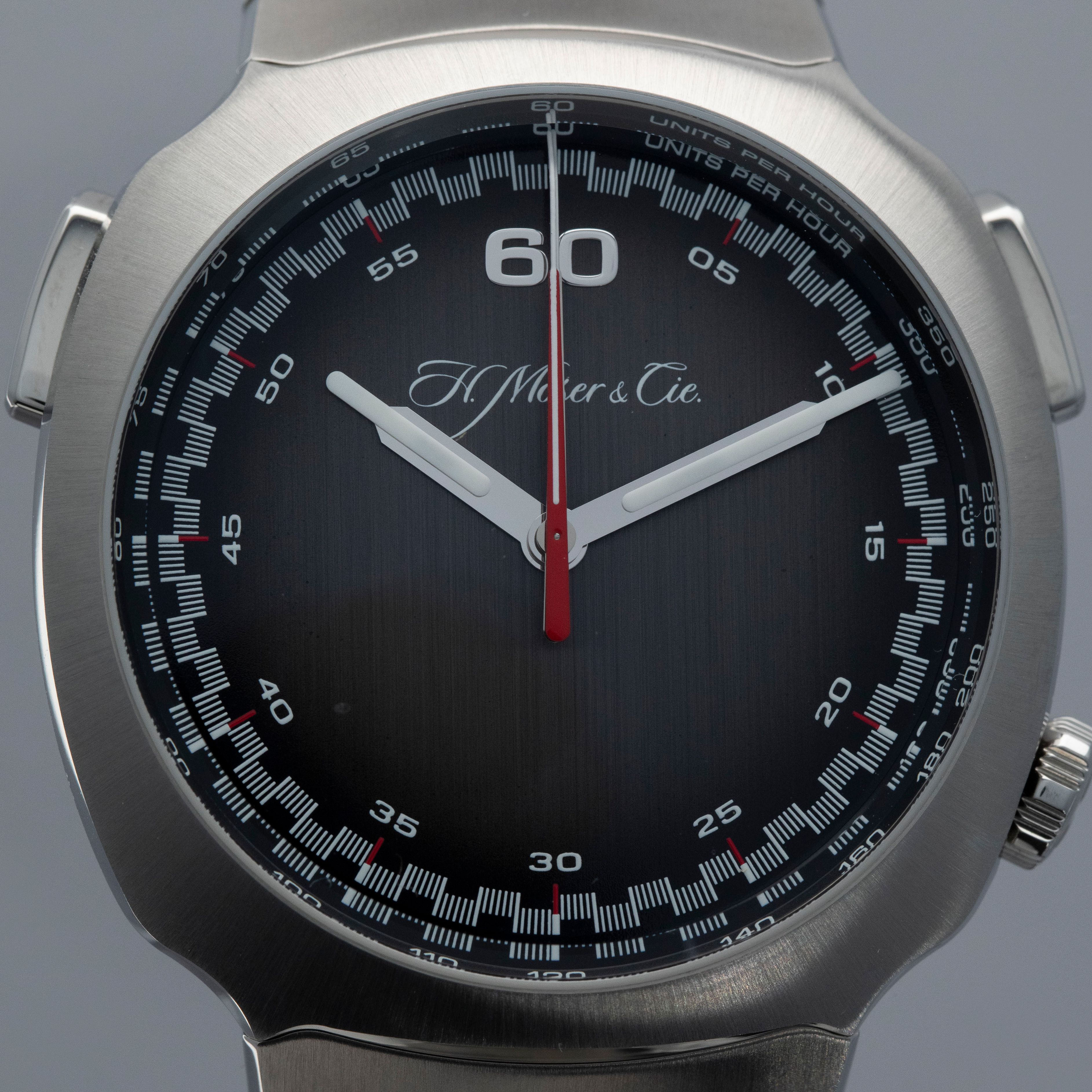 メルフジ　 MOSER STREAMLINER FLYBACK CHRONOGRAPH AUTOMATIC GREY FUME DIAL