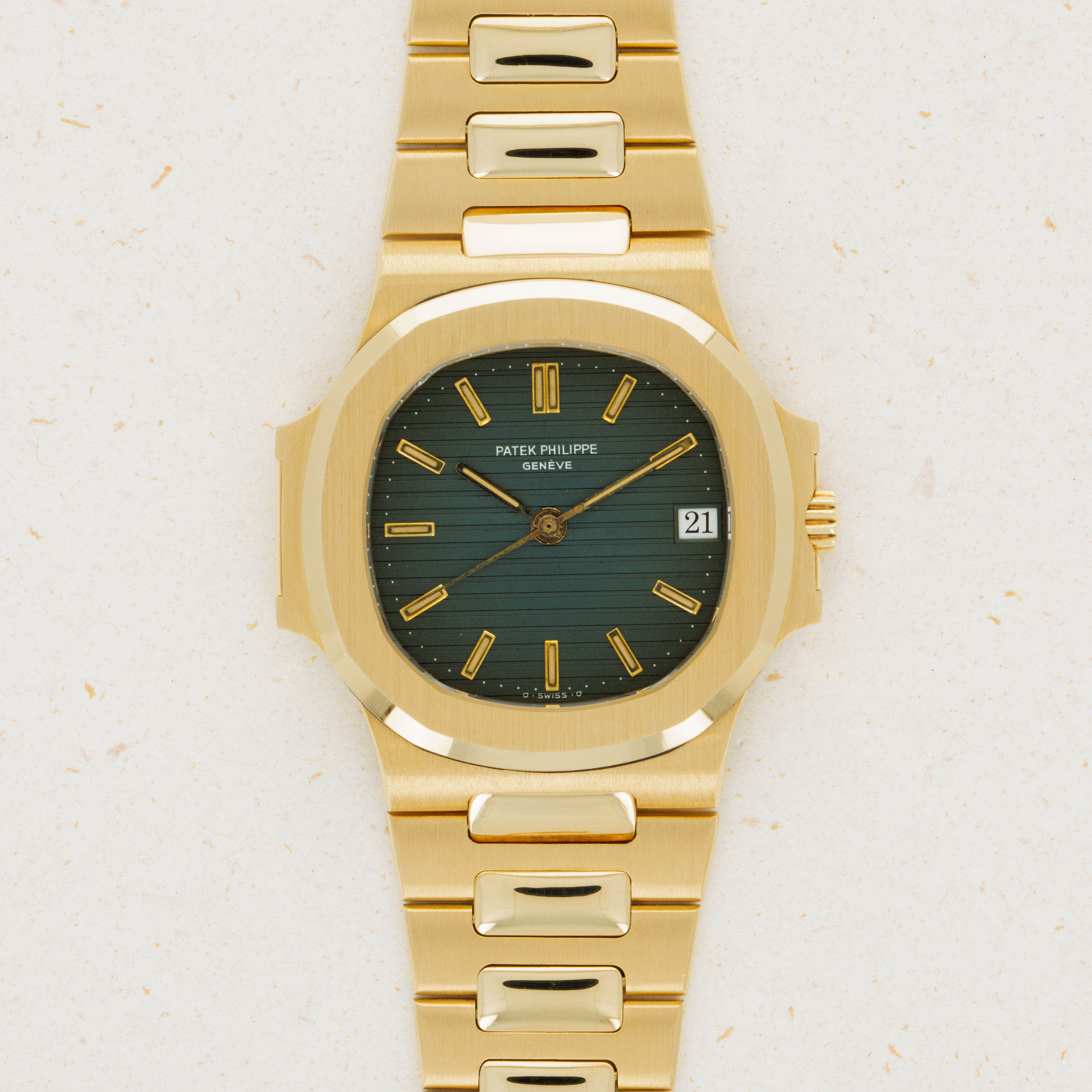 Patek Philippe Nautilus 3800/1J 18k YG | Auctions | Loupe This