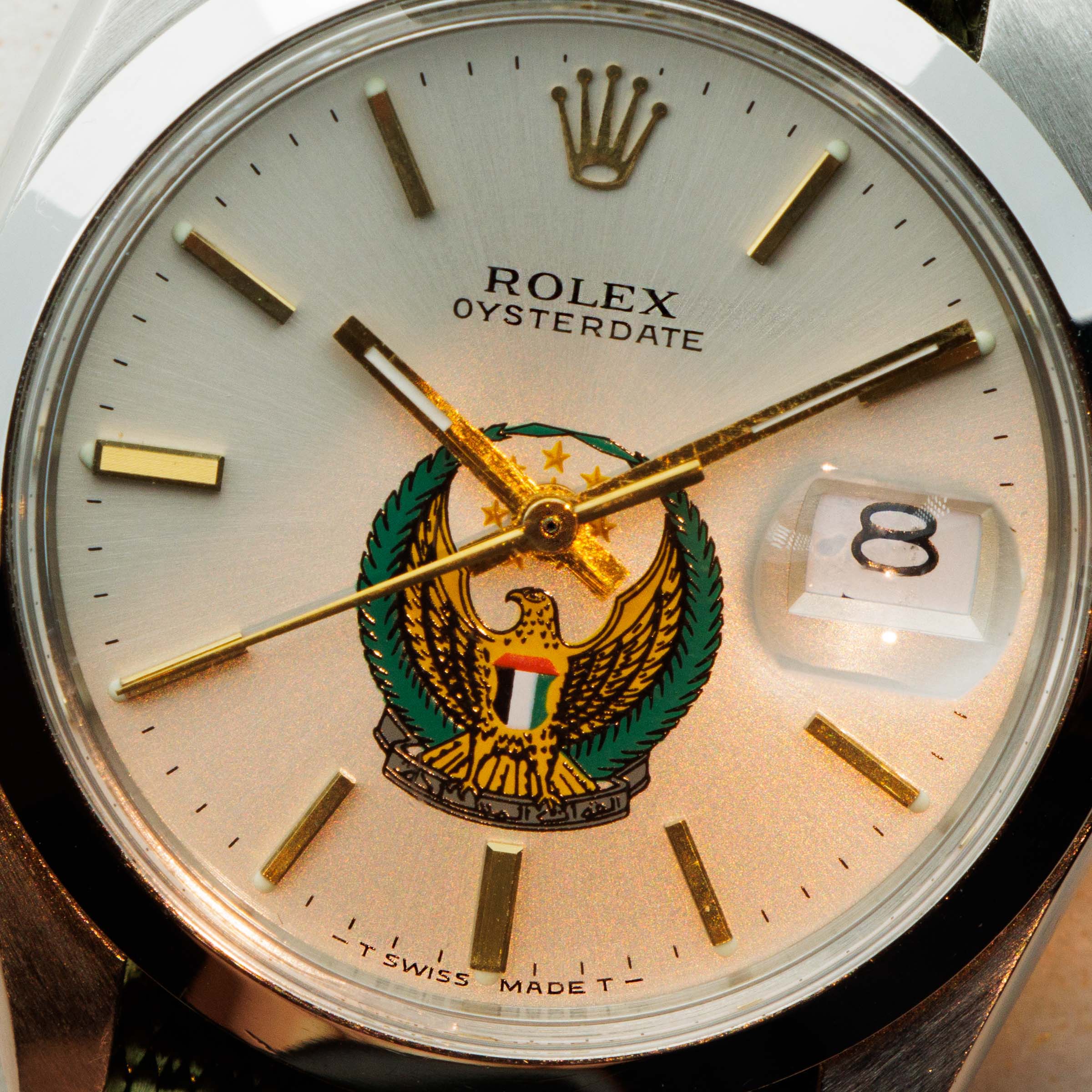 Rolex Oysterdate 6694 UAE Armed Forces | Auctions | Loupe This