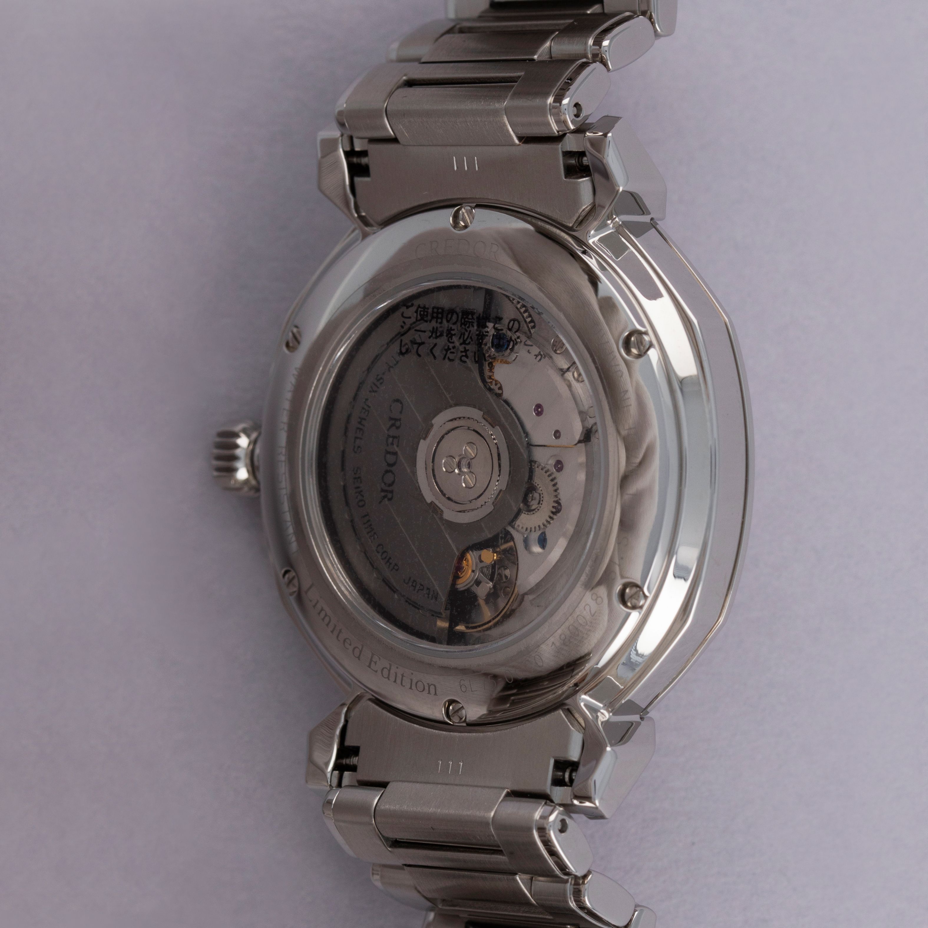 Credor Linealx GCCD983 Mokume-gane Dial Limited Edition | Auctions