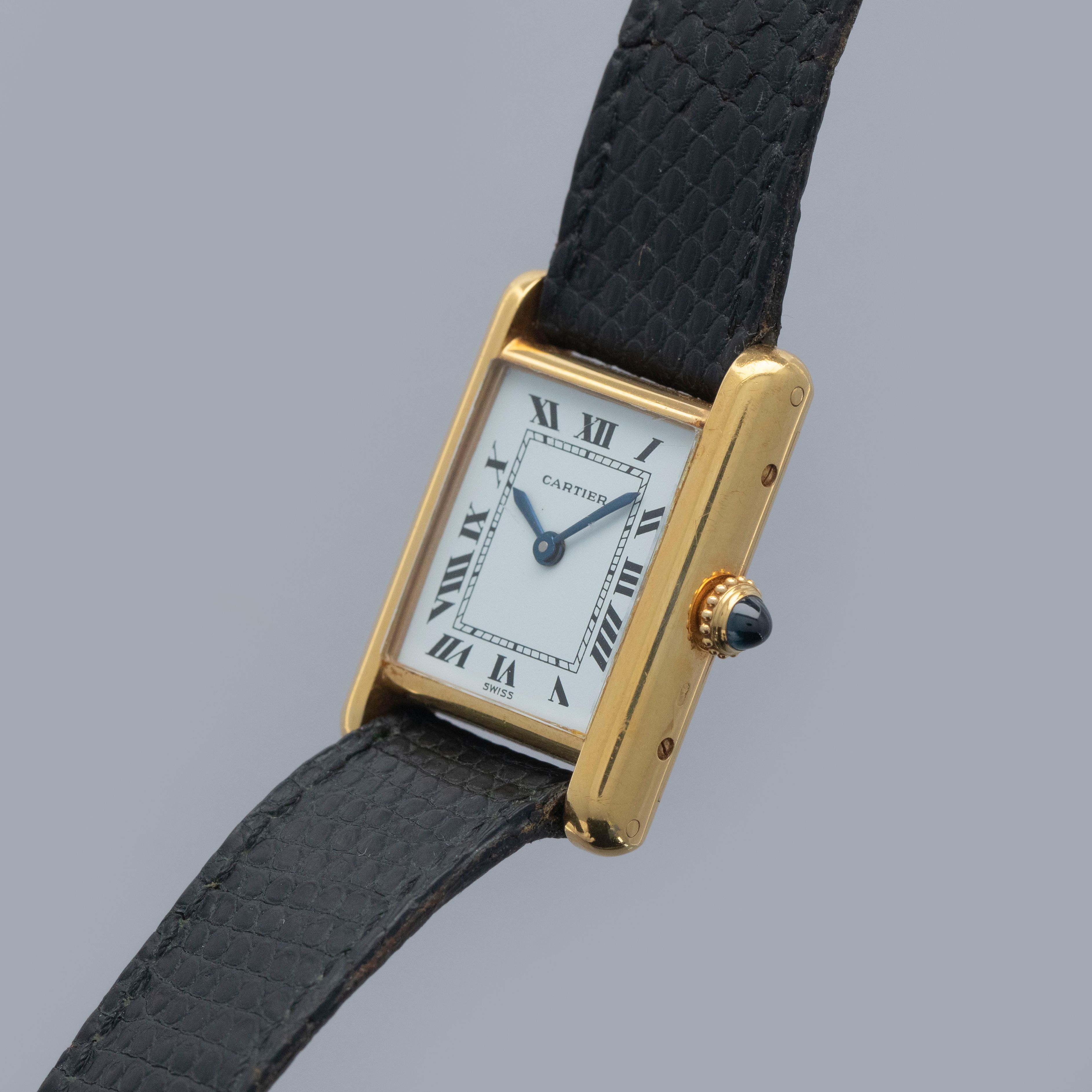 Cartier Tank Louis 78087 18k YG | Auctions | Loupe This
