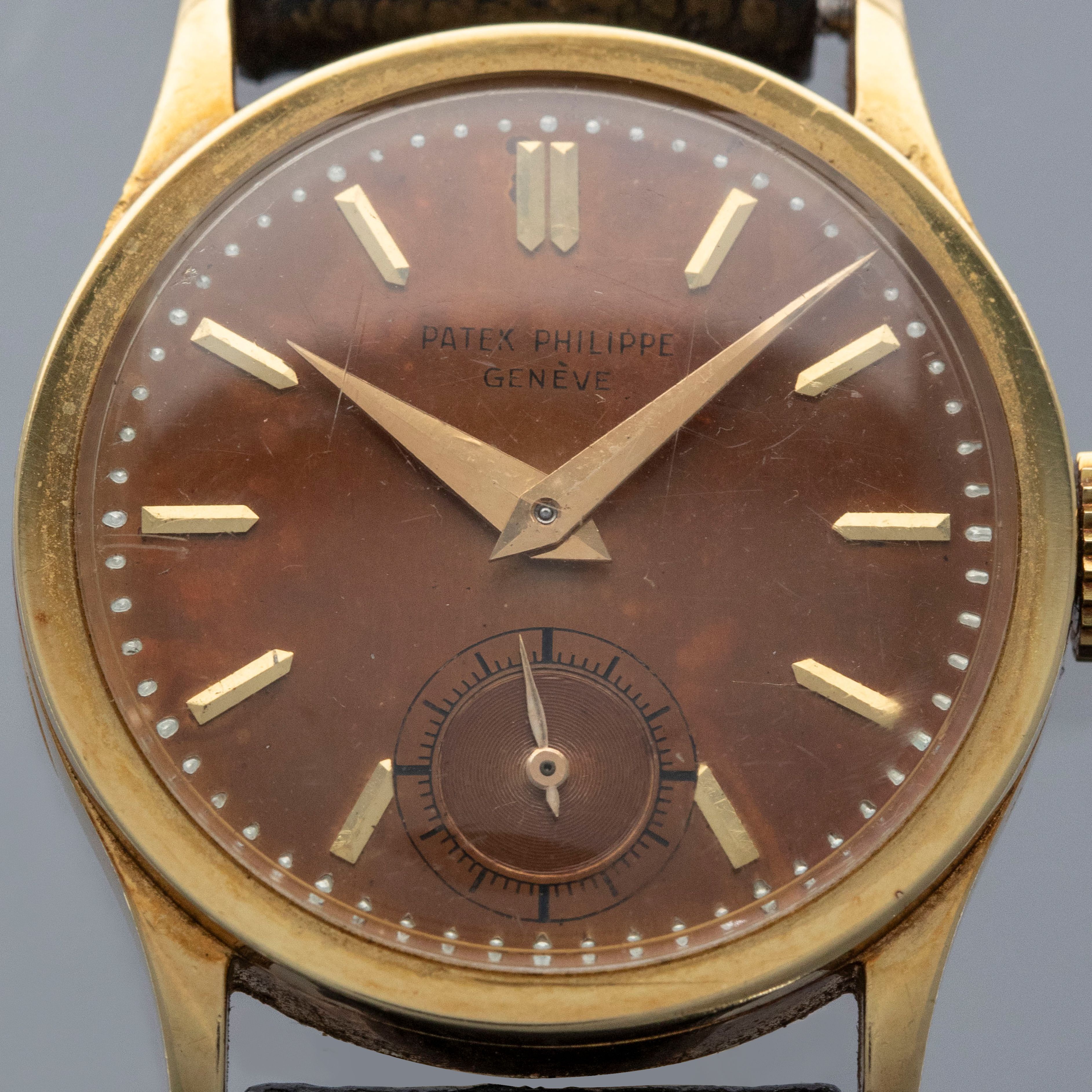 Patek Philippe Calatrava 96J Tropical Dial 18k YG | Auctions
