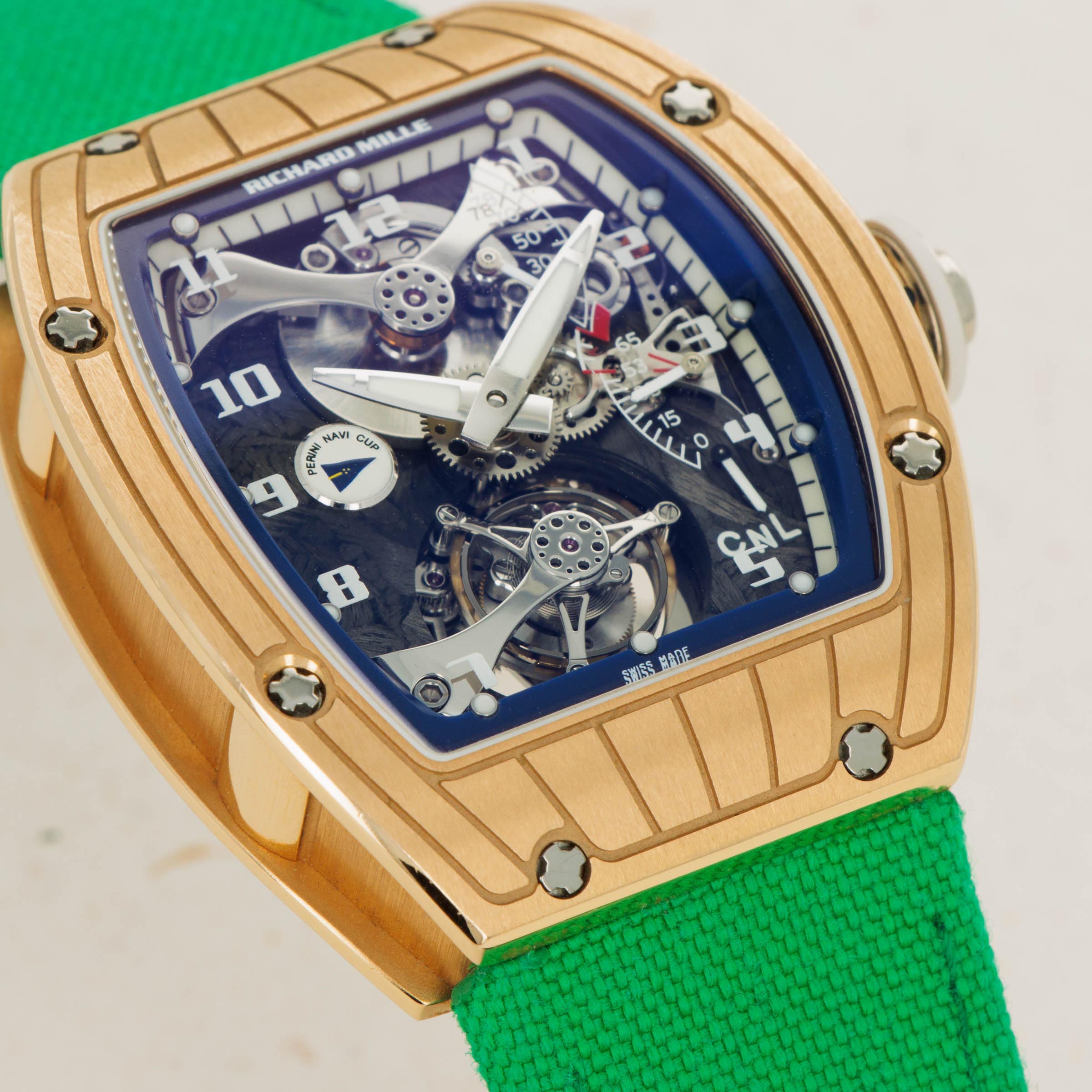 Richard Mille Tourbillon RM014 Perini Navi Cup RG Auctions