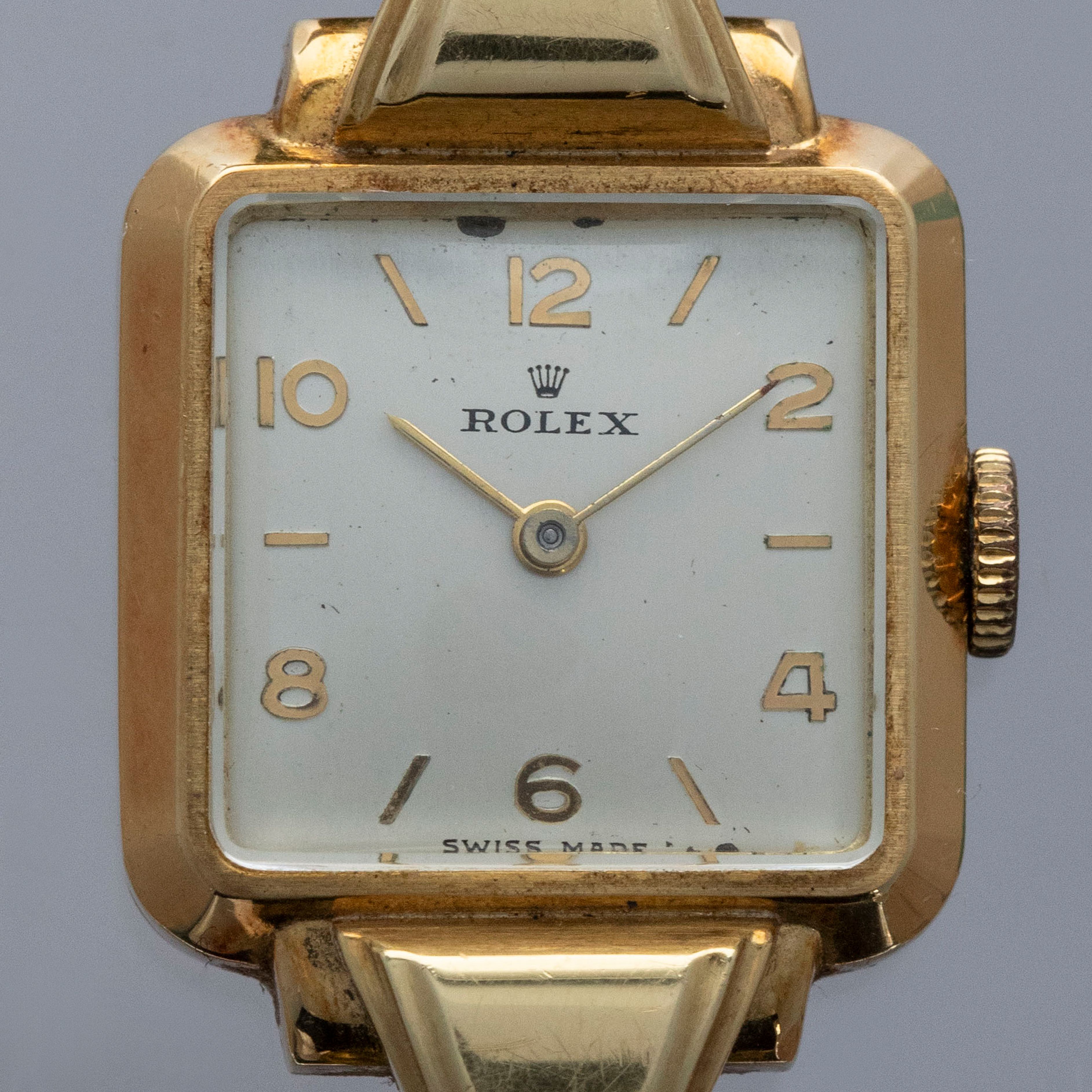 Rolex Lady's Cocktail Watch 4389 18k YG with Original Guarantee