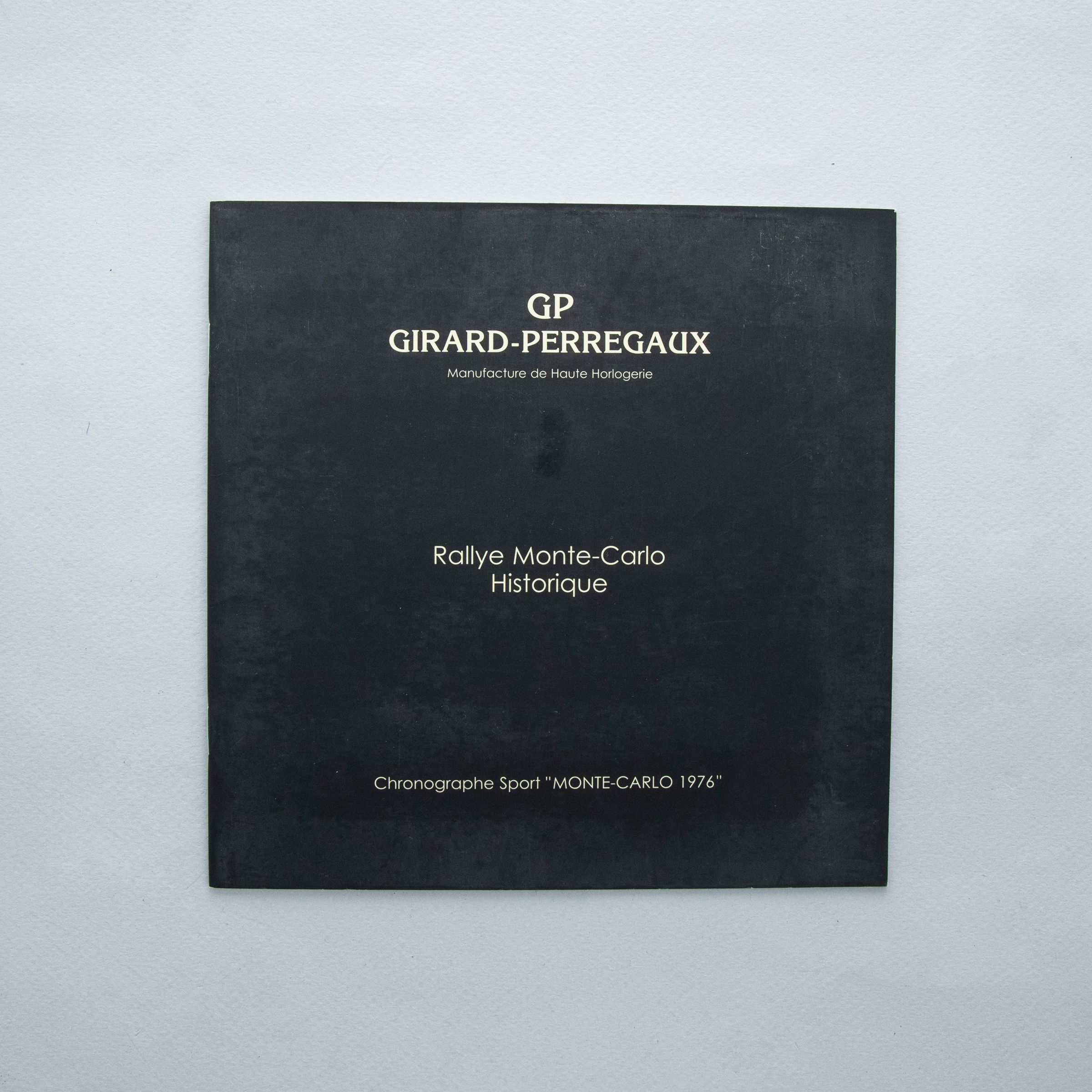 Girard Perregaux Rallye Monte Carlo 1976 Sport Chrono 49541