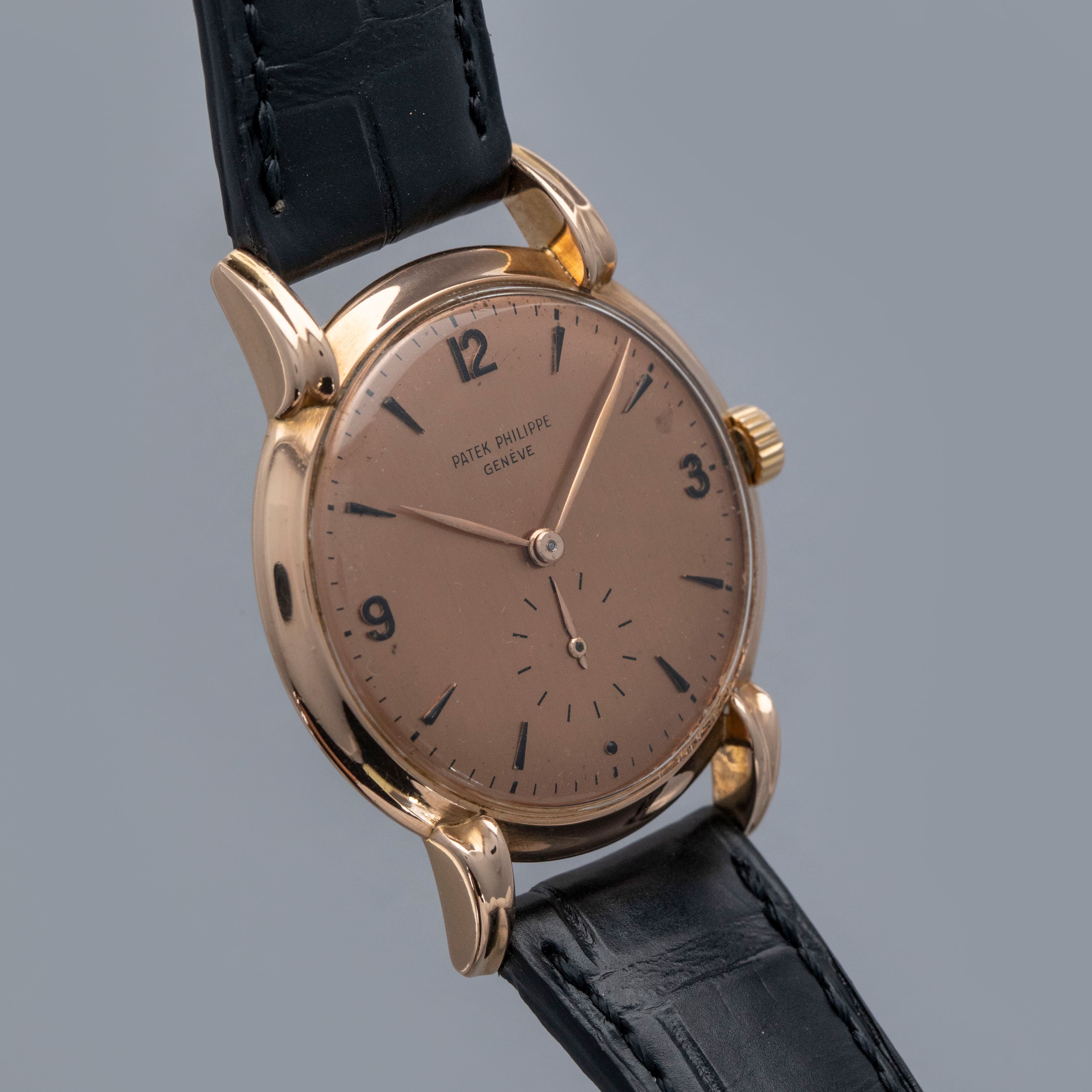 Patek Philippe Calatrava 2420 Fancy Lugs 18k RG with Box and