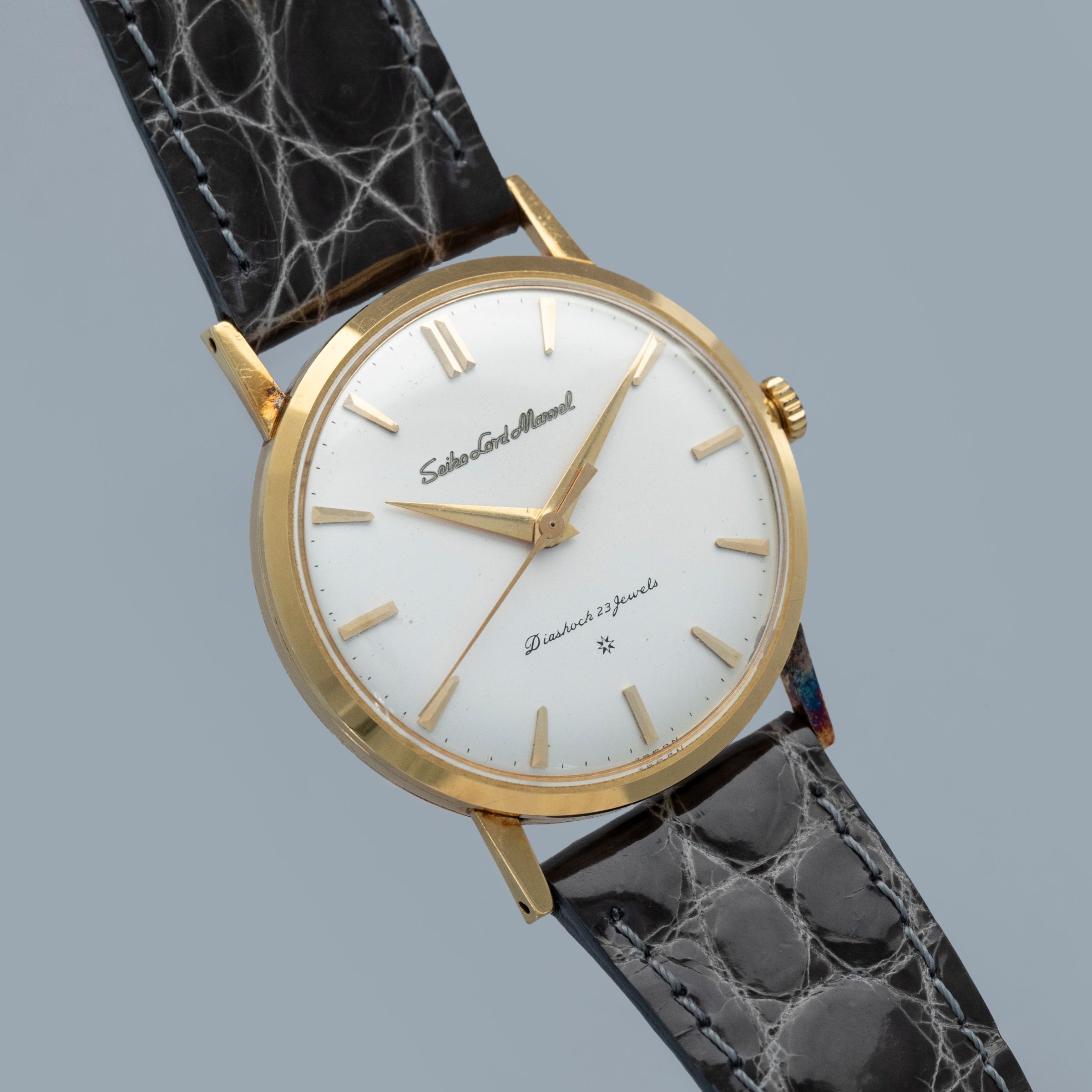 デ*イ様 [13183]セイコー Lord Marvel 18K YG 手巻き セイコー 18金無垢ロードマーベル 1964年製 手巻き