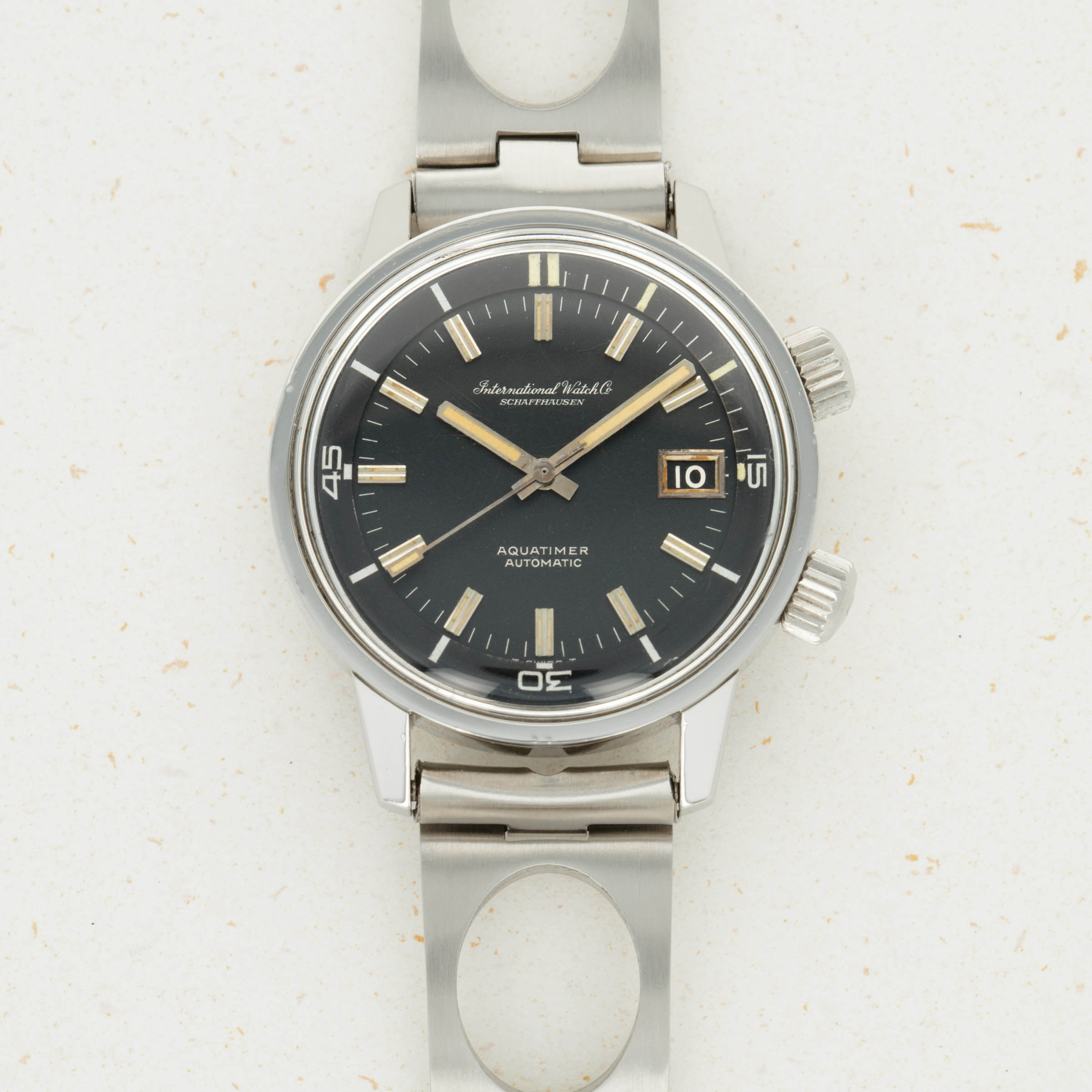 IWC IW3538-03 : Aquatimer 2000 Titanium / Black / Bracelet » WatchBase