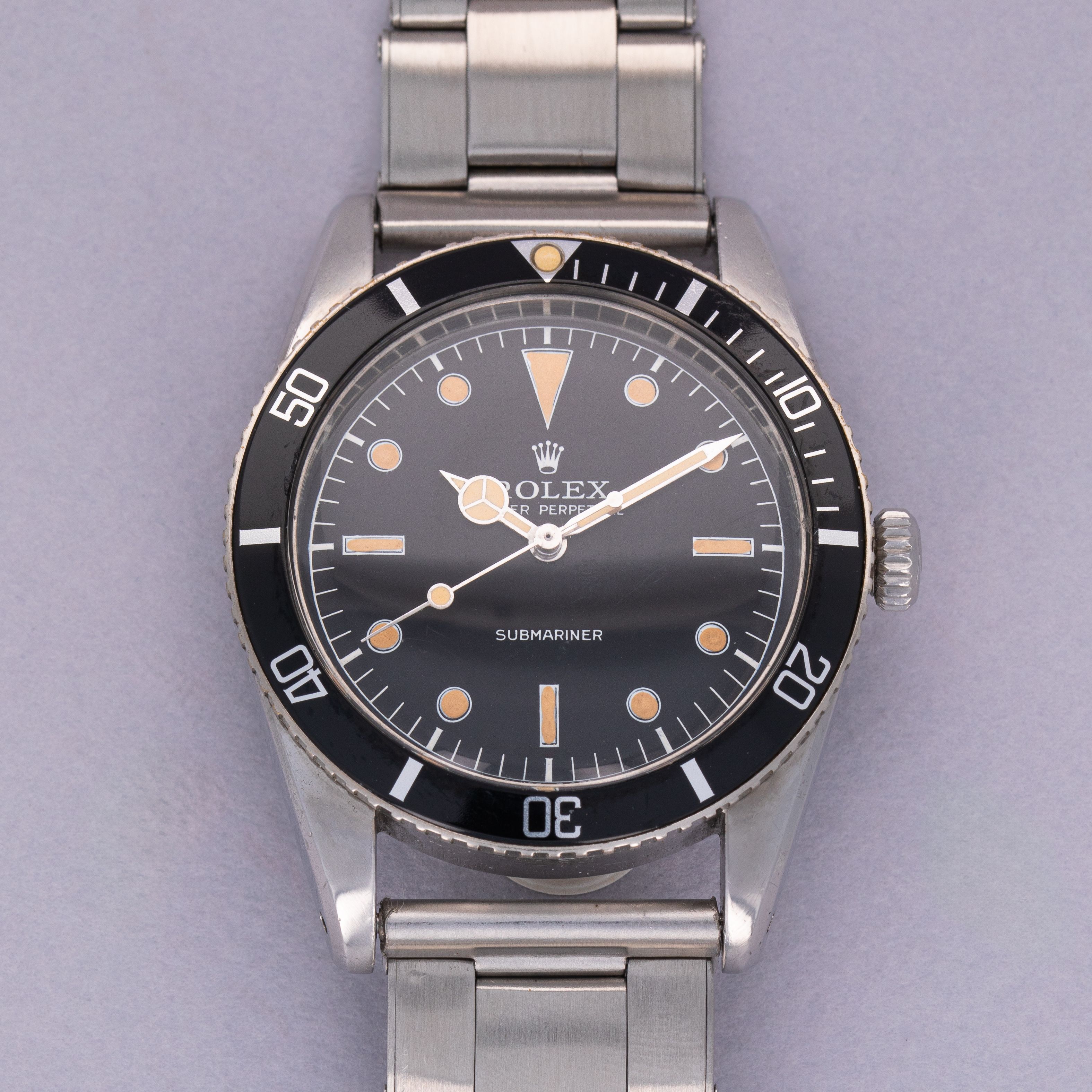 Rolex Submariner 6205 Tritium Service Dial | Auctions | Loupe This