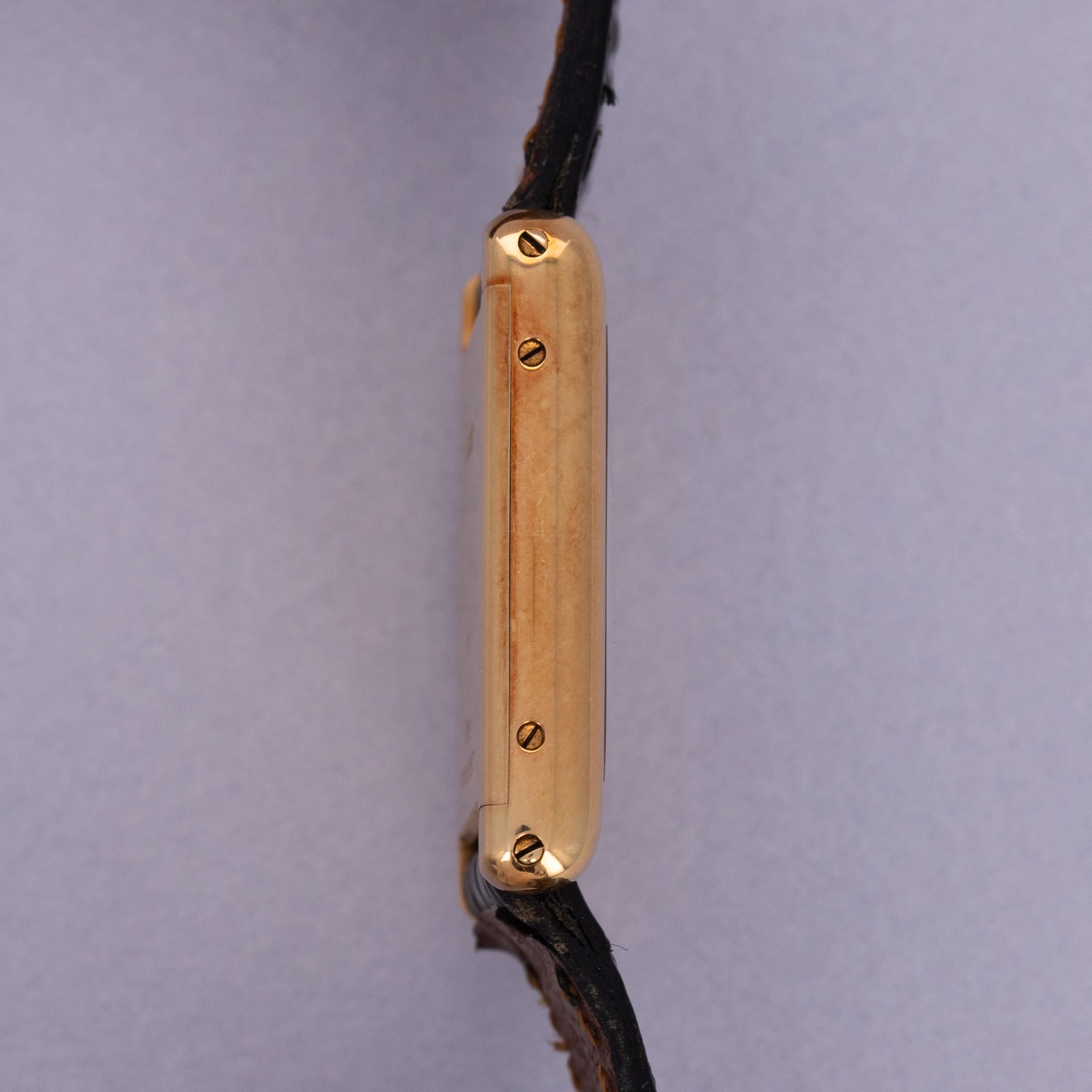 Cartier Tank Louis 78086 Paris Dial Box and Papers 18ky YG