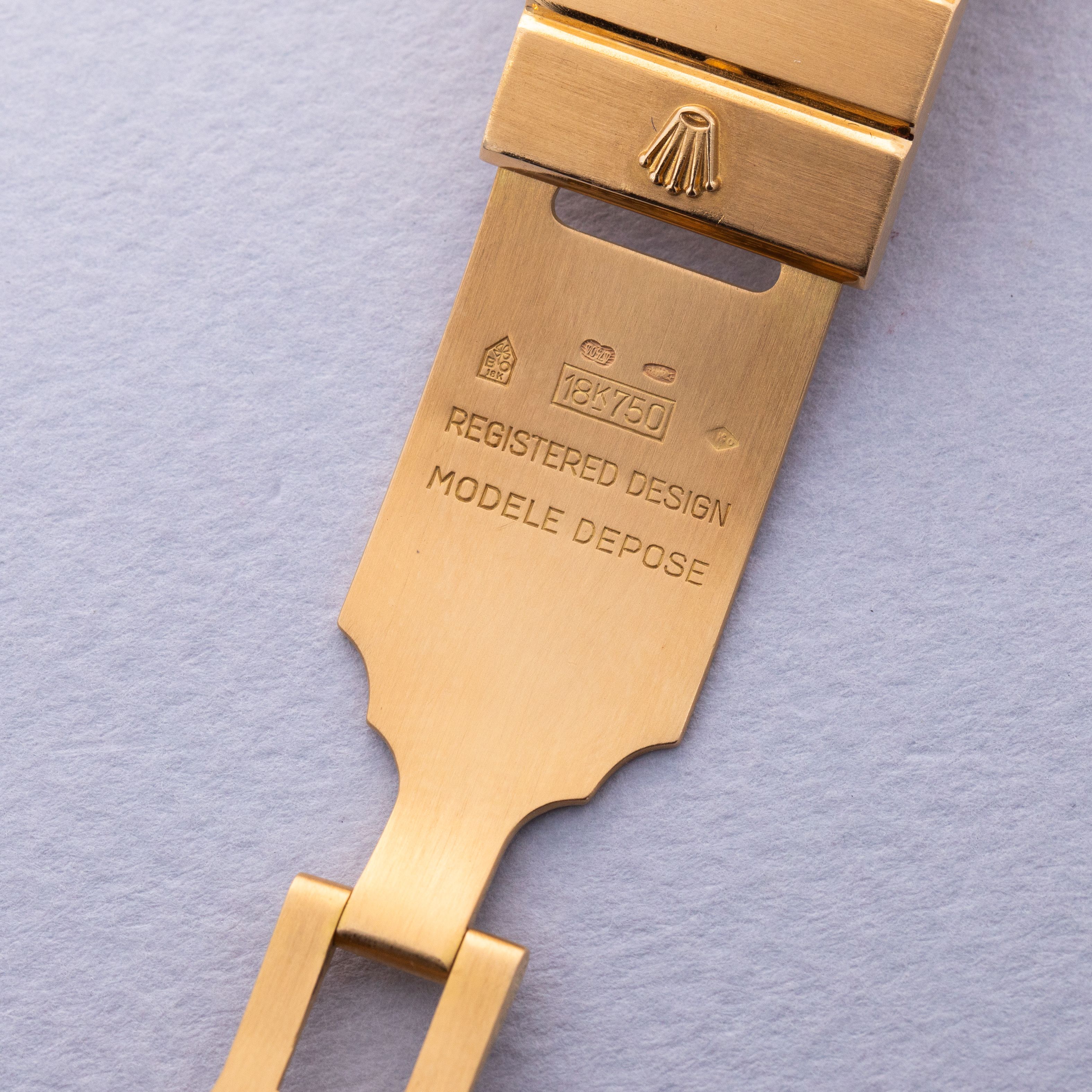 Rolex King Midas 4611 Diamond Lapis Lazuli Dial 18k YG | Auctions