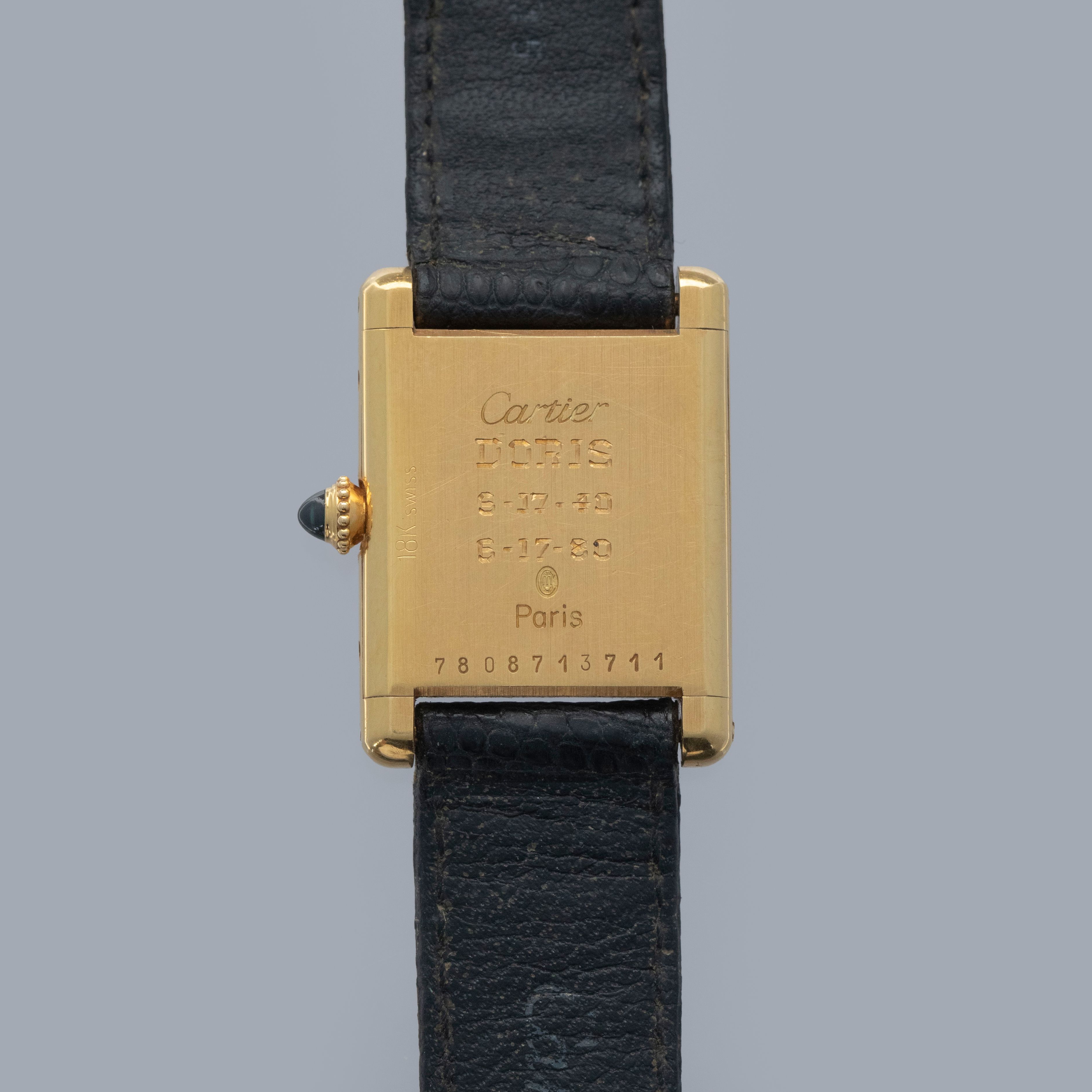 Cartier Tank Louis 78087 18k YG | Auctions | Loupe This