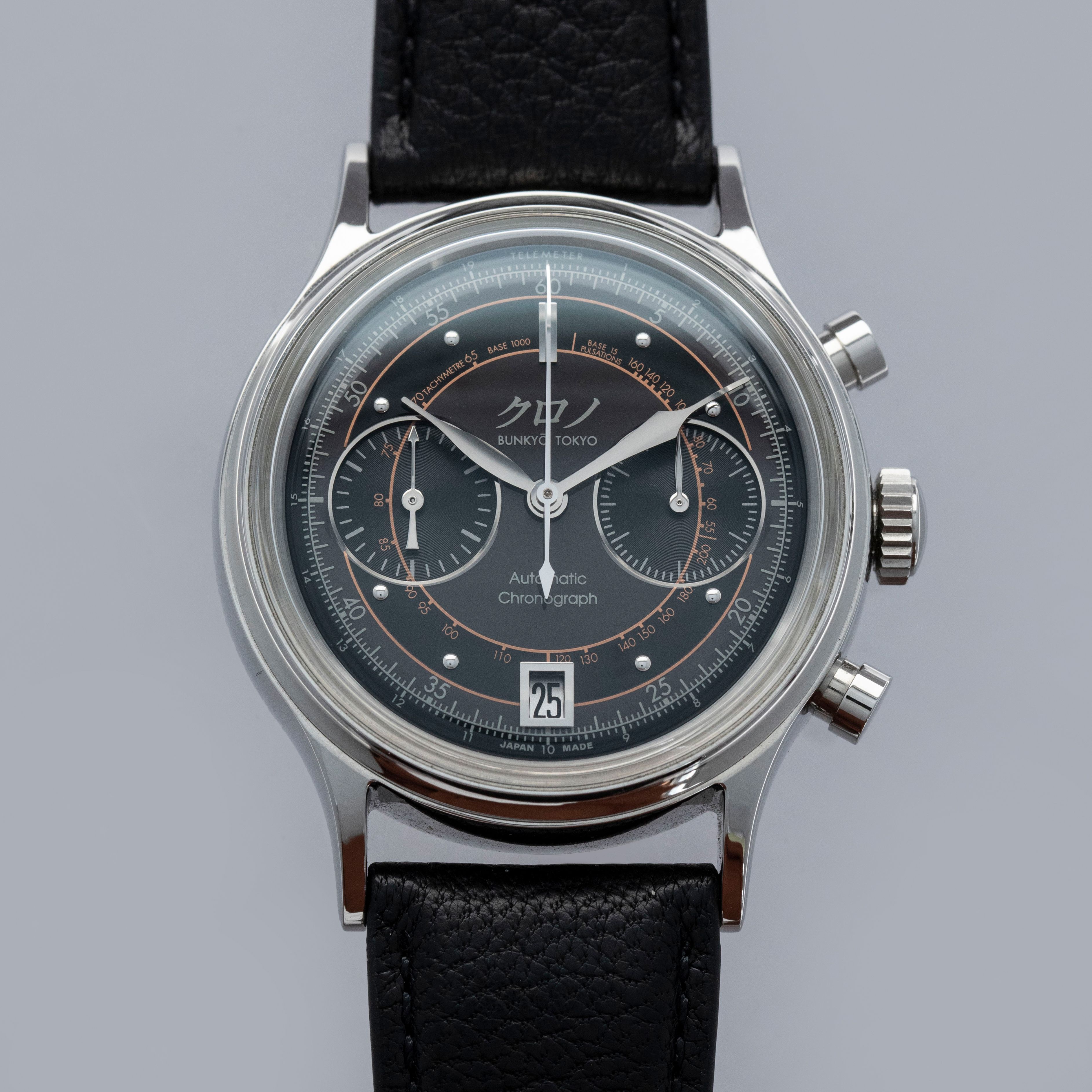 KURONO TOKYO CHRONOGRAPH II BLACK | Auctions | Loupe This