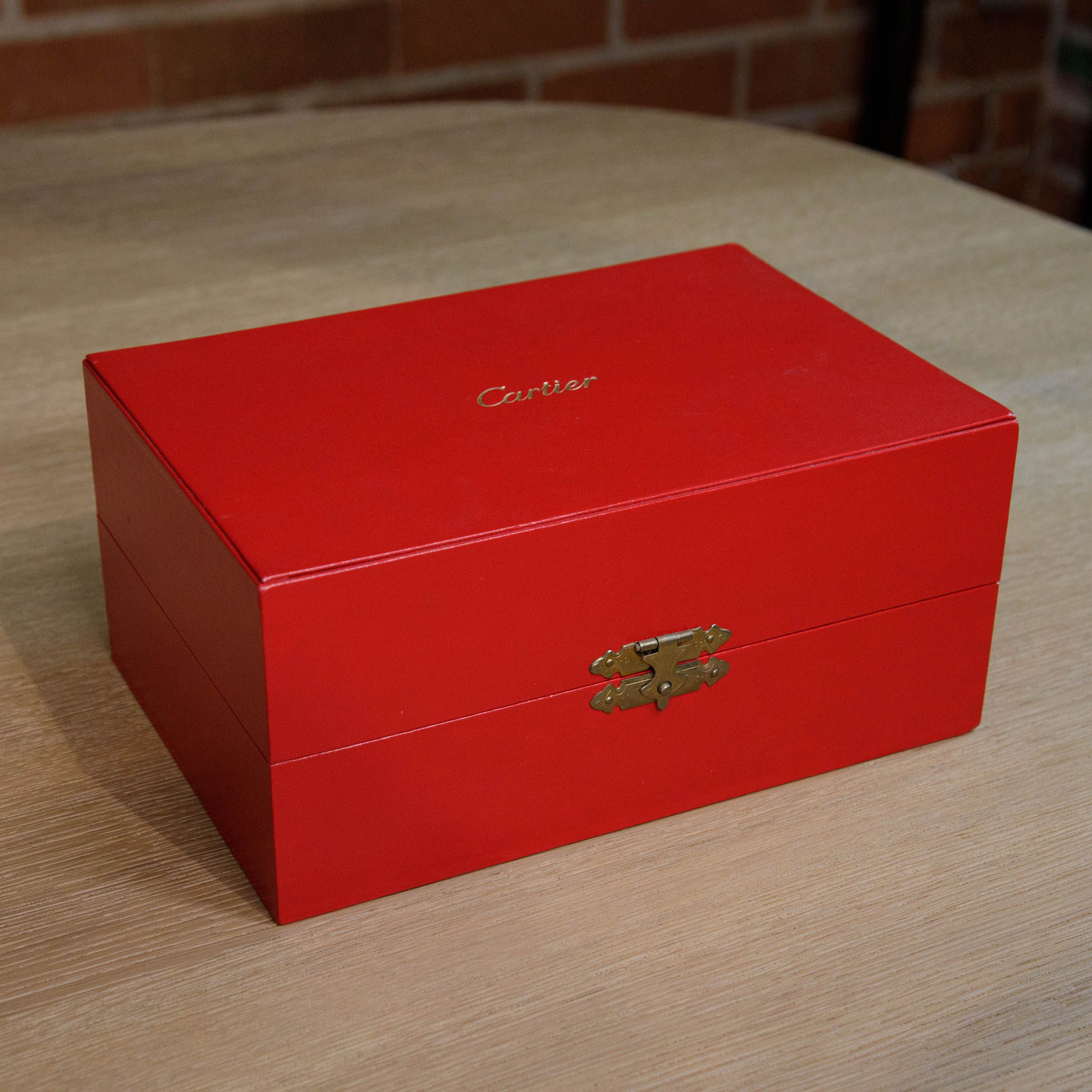 Cartier Crystal Barware NOS Set of 4 Ashtrays, Trinity Ice Bucket