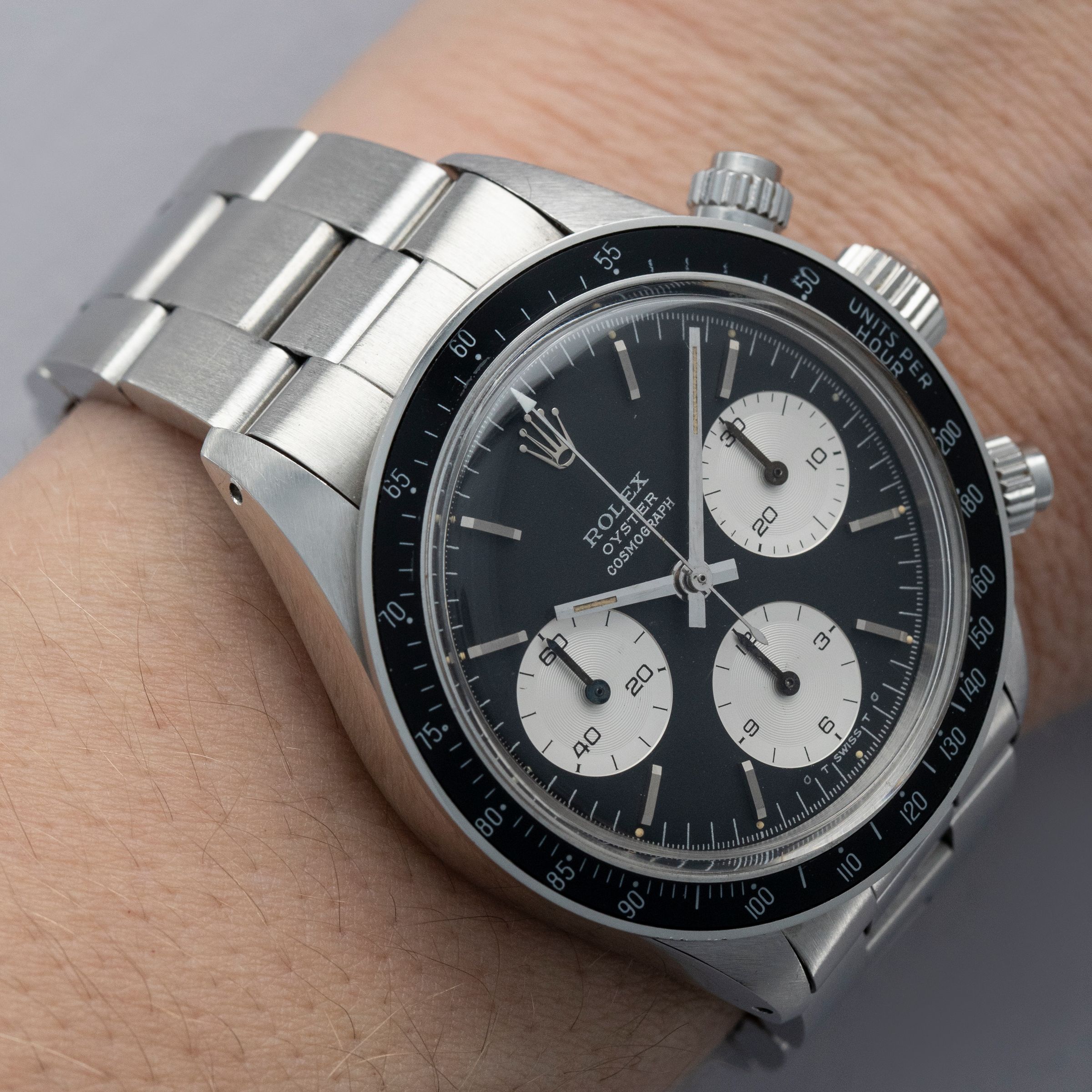 Rolex Cosmograph Daytona Steel 6263 Black Sigma DIal | Auctions