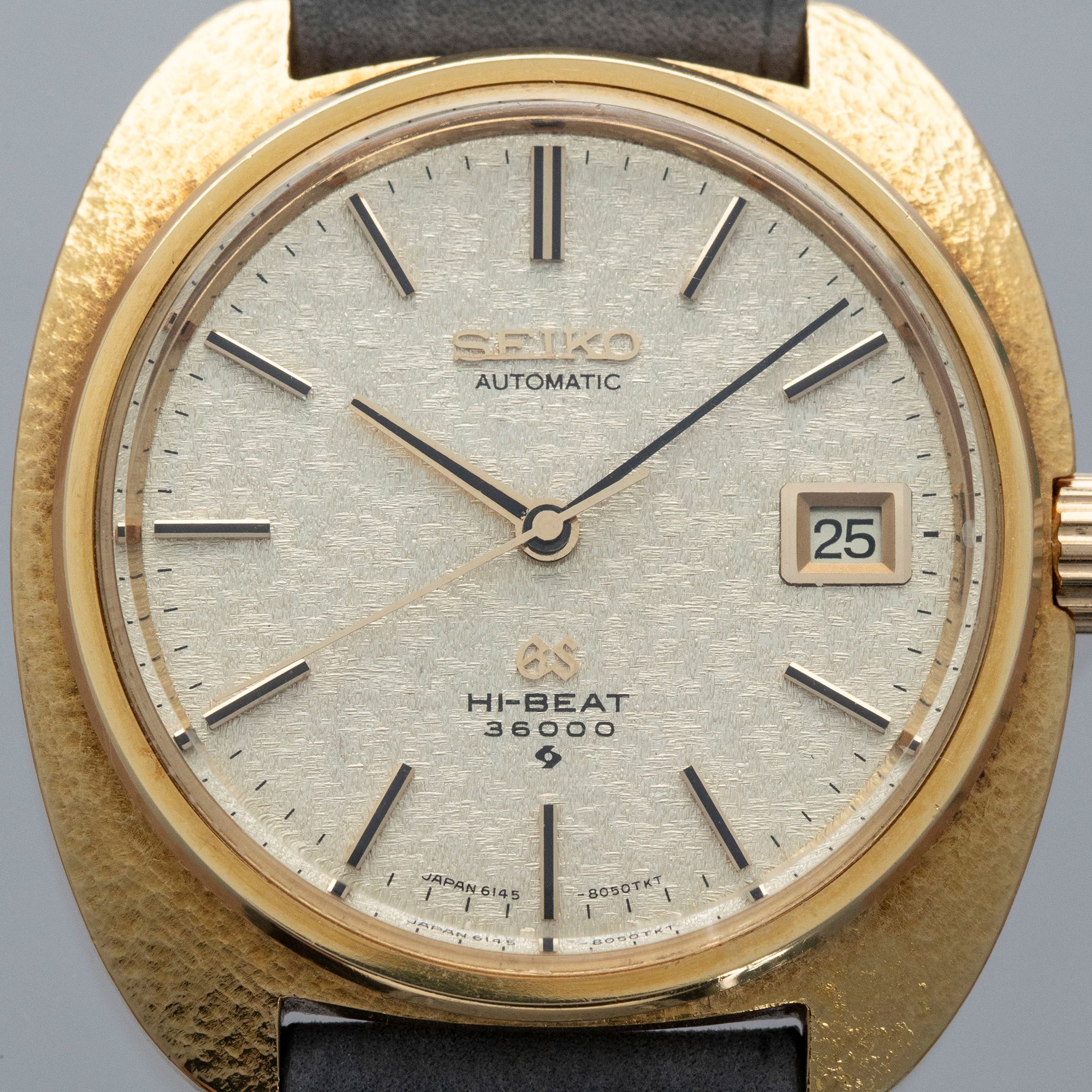 Grand Seiko 61GS 6145-8030 Kirazuri Dial 18k YG | Auctions | Loupe
