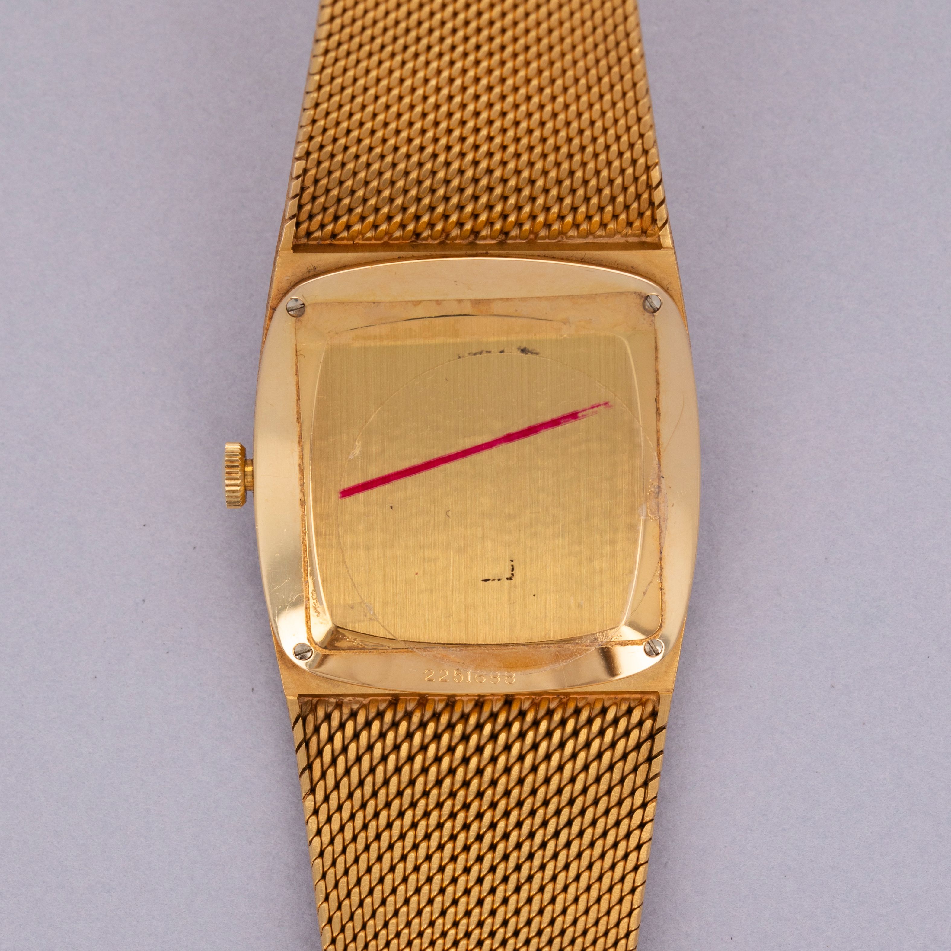 IWC Integrated Bracelet Manual-Wind Green Khanjar Dial 18k YG