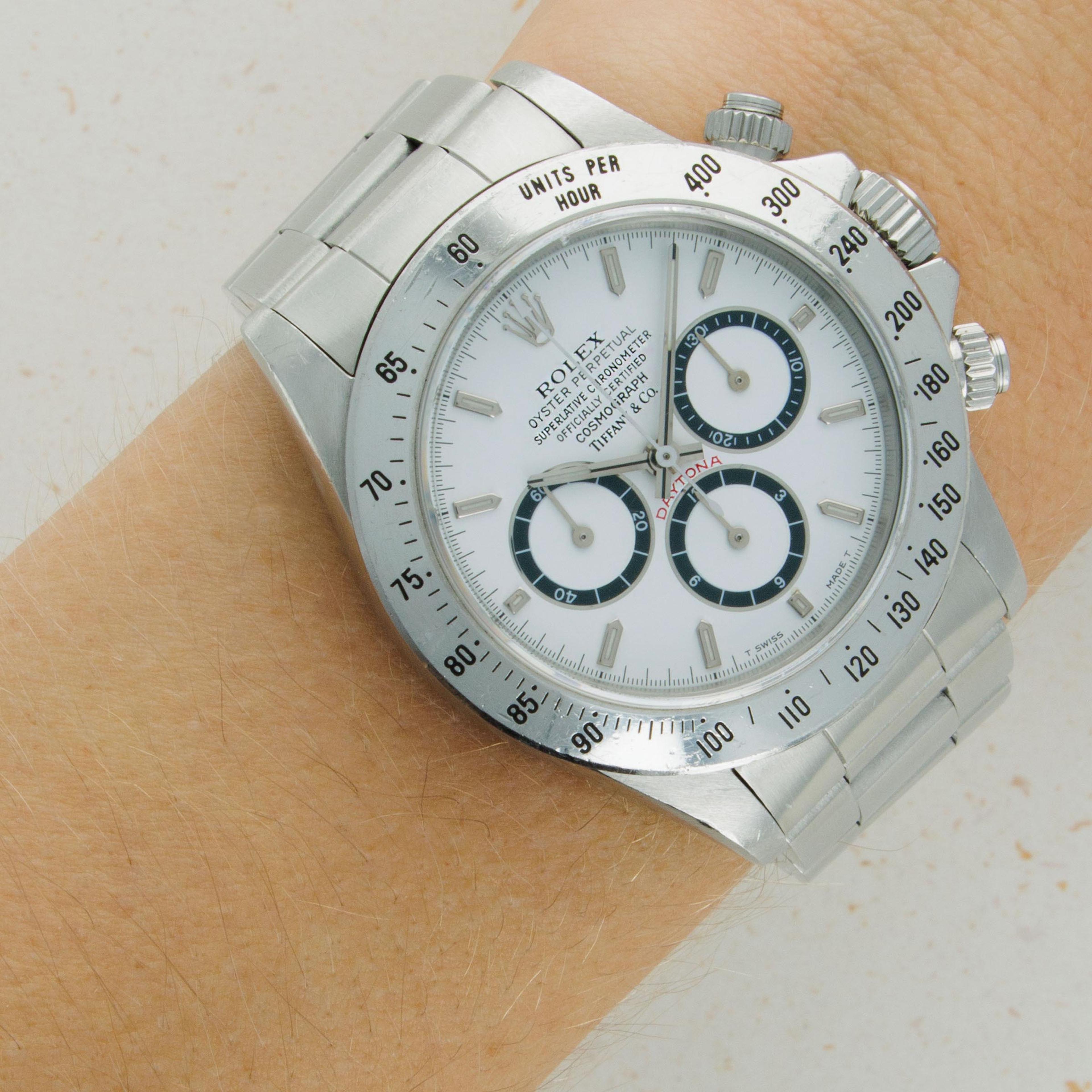 rolex daytona tiffany co