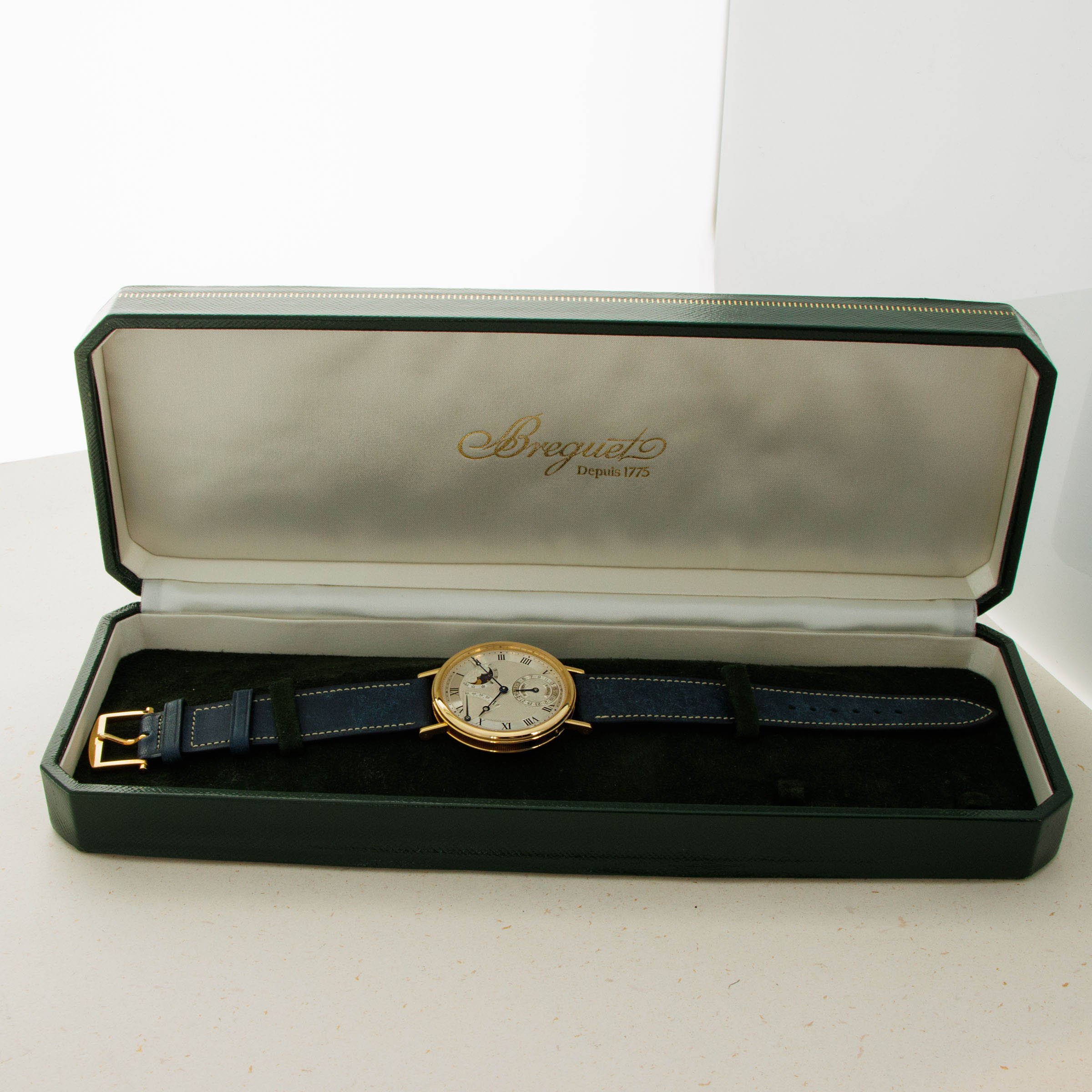 Breguet Classique 3130 Power Reserve Moonphase 18k YG Auctions