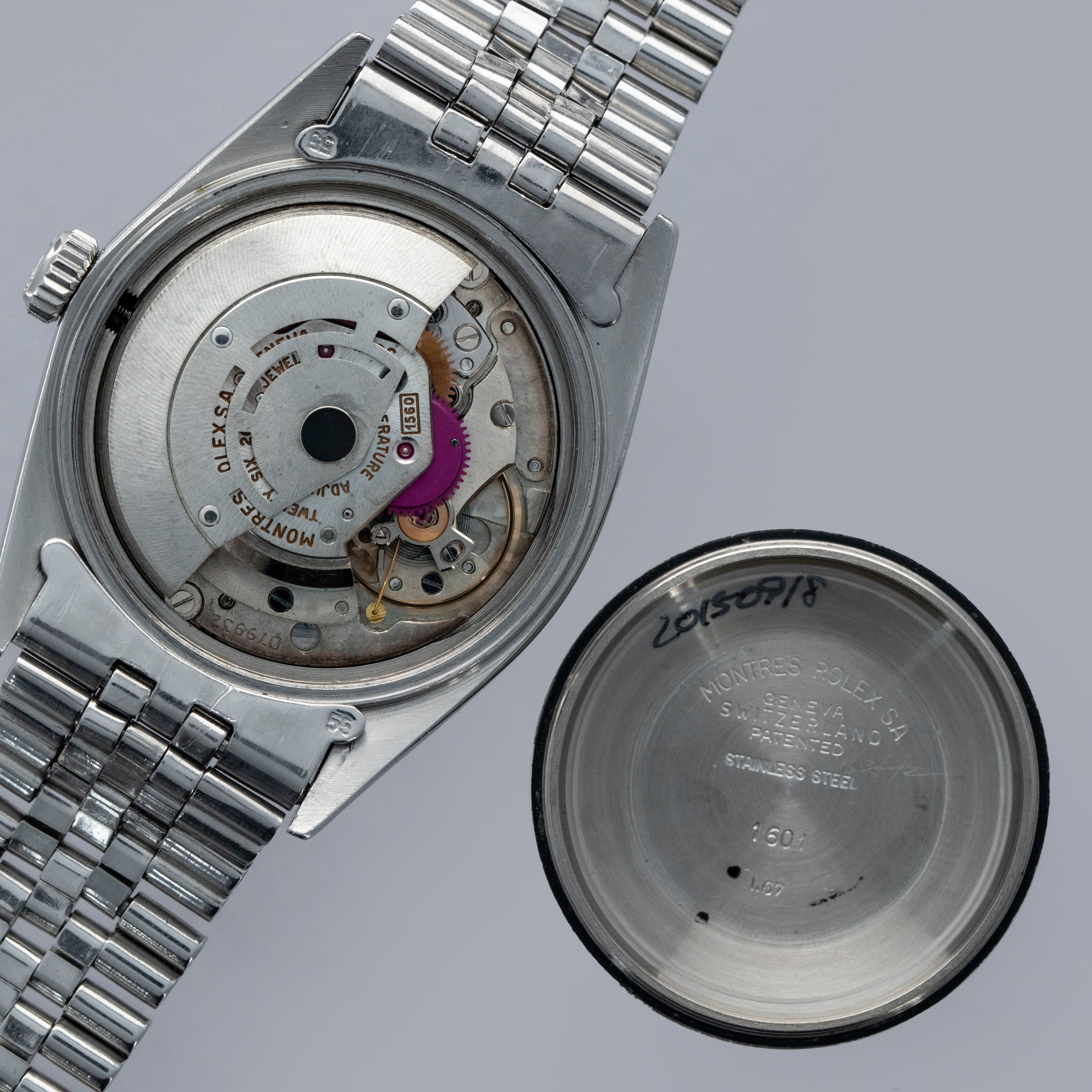 〇ROLEX デイトジャスト1601 ビッククラウンバックル YZ7655-2 〇ROLEX デイトジャスト1601 ビッククラウンバックル YZ7655-2