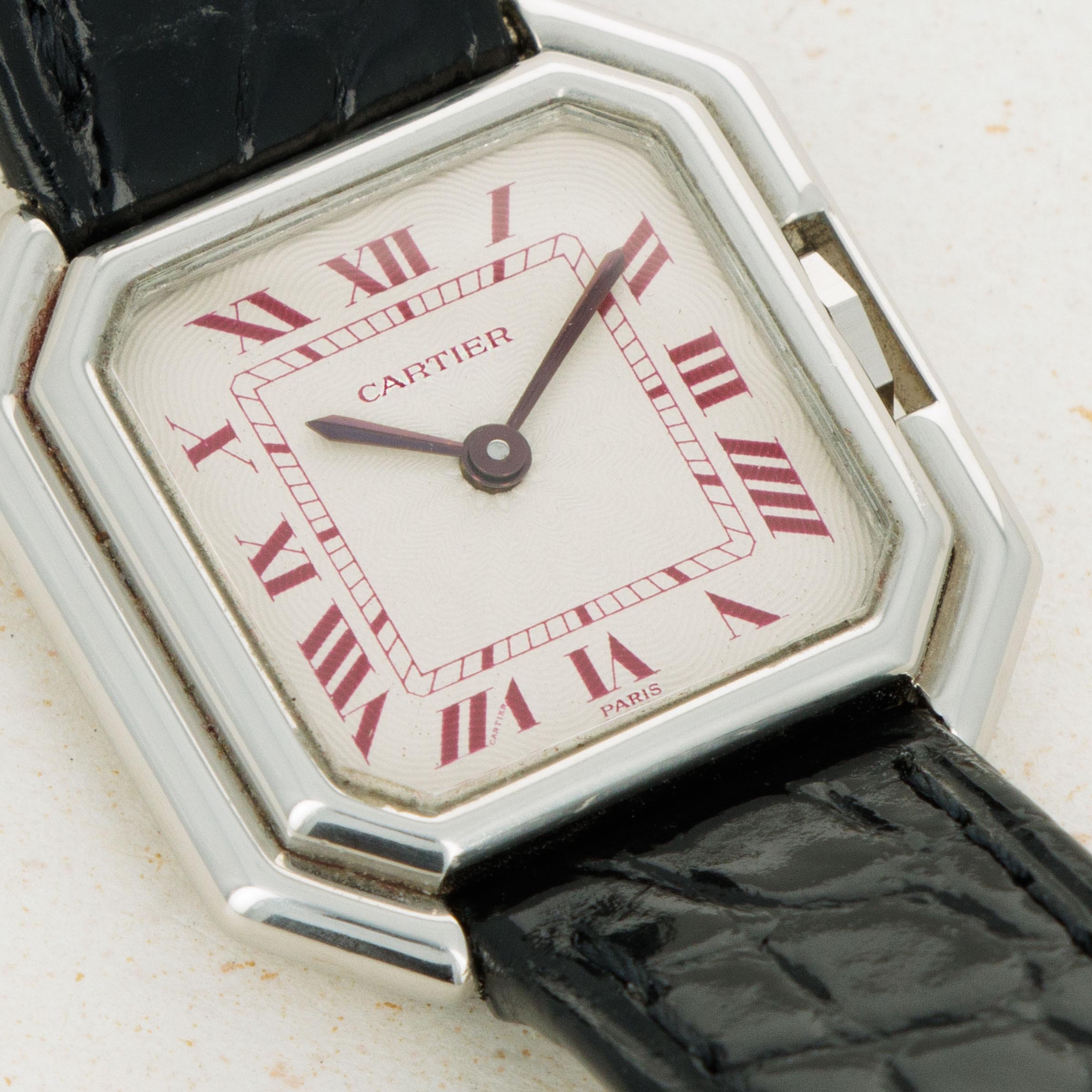 Cartier Ceinture Platinum 7810 Auctions Loupe This