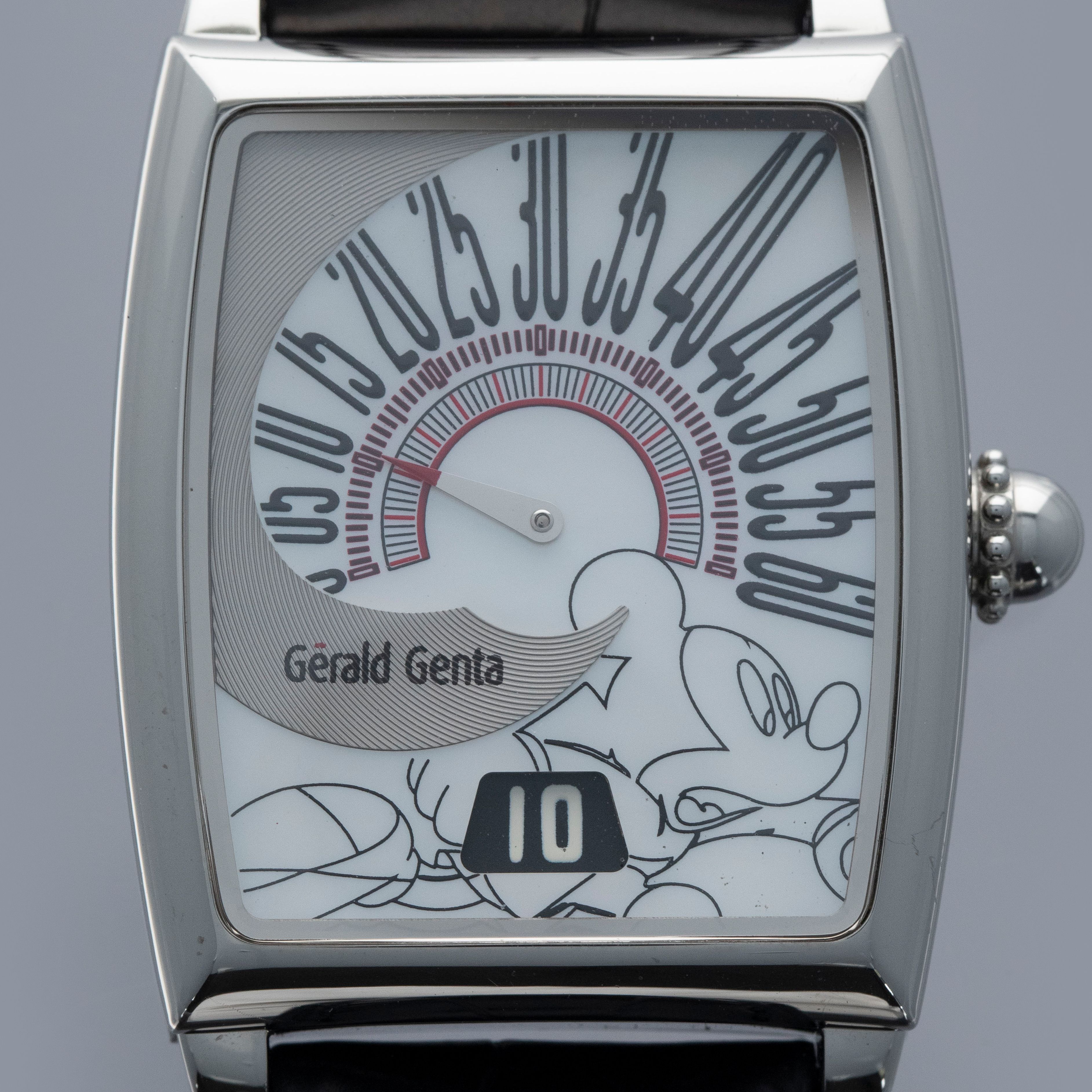 Gerald Genta Fantasy Retro Jump Hour ROF.M.10 Mickey Mouse