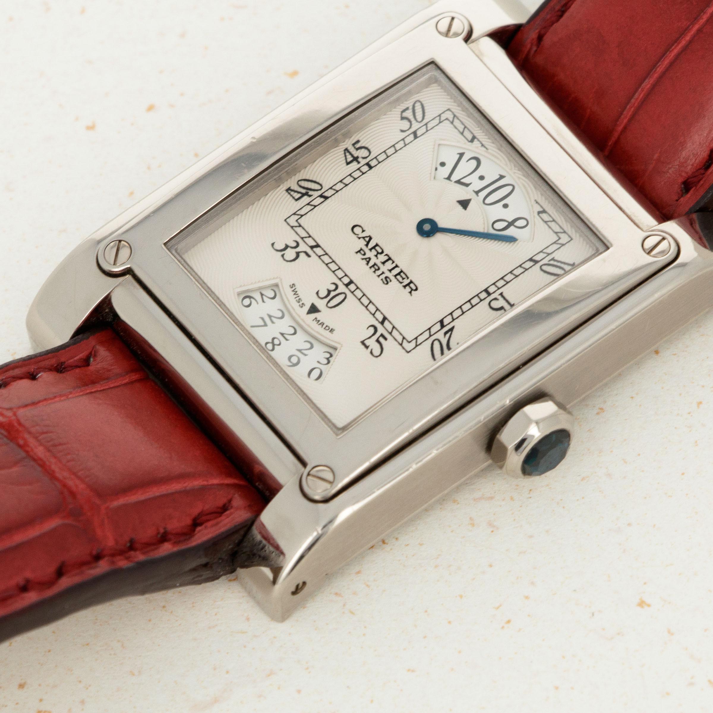 Cartier CPCP Tank a Vis Wandering Hours Auctions Loupe This