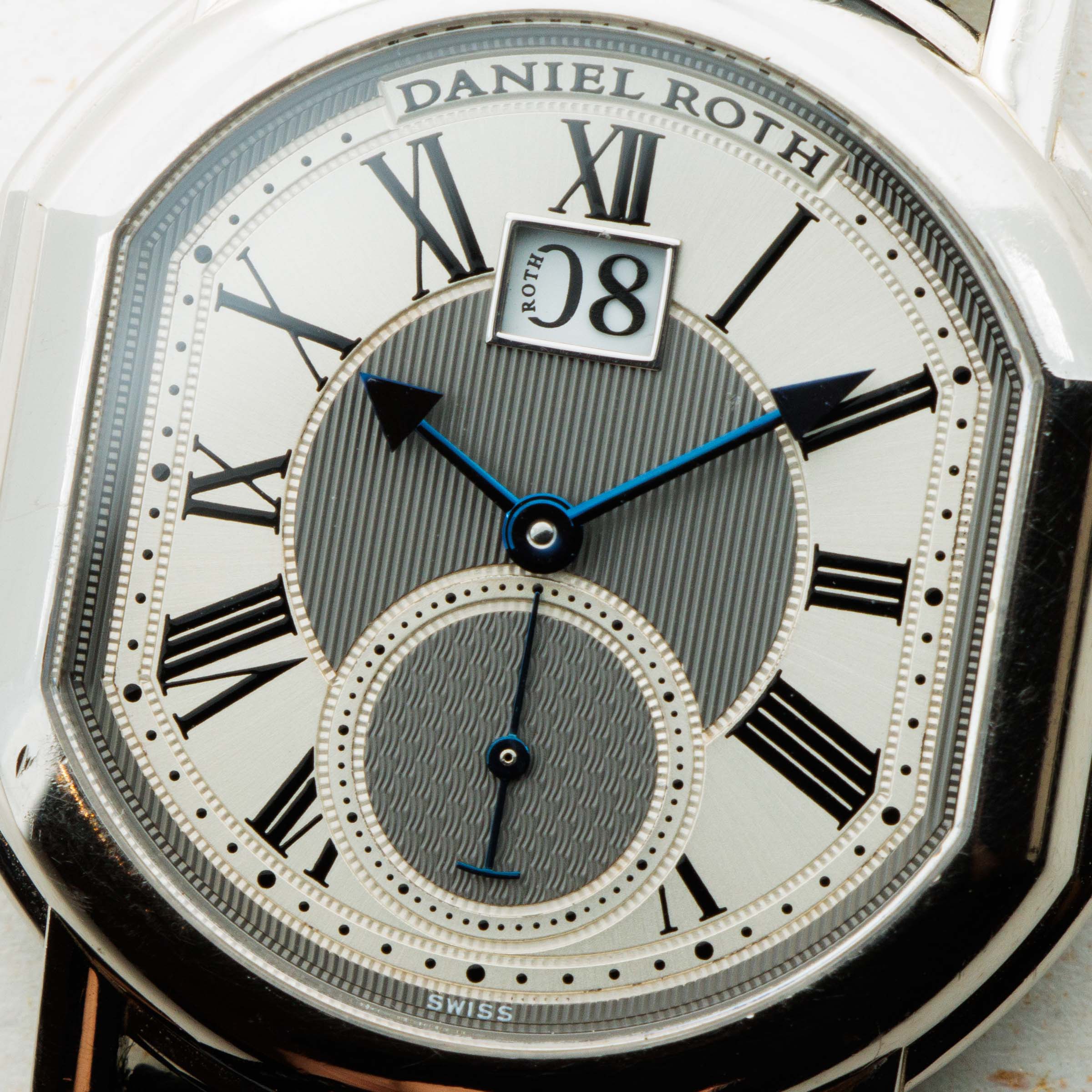 Daniel Roth 18k White Gold Datomax | Auctions | Loupe This