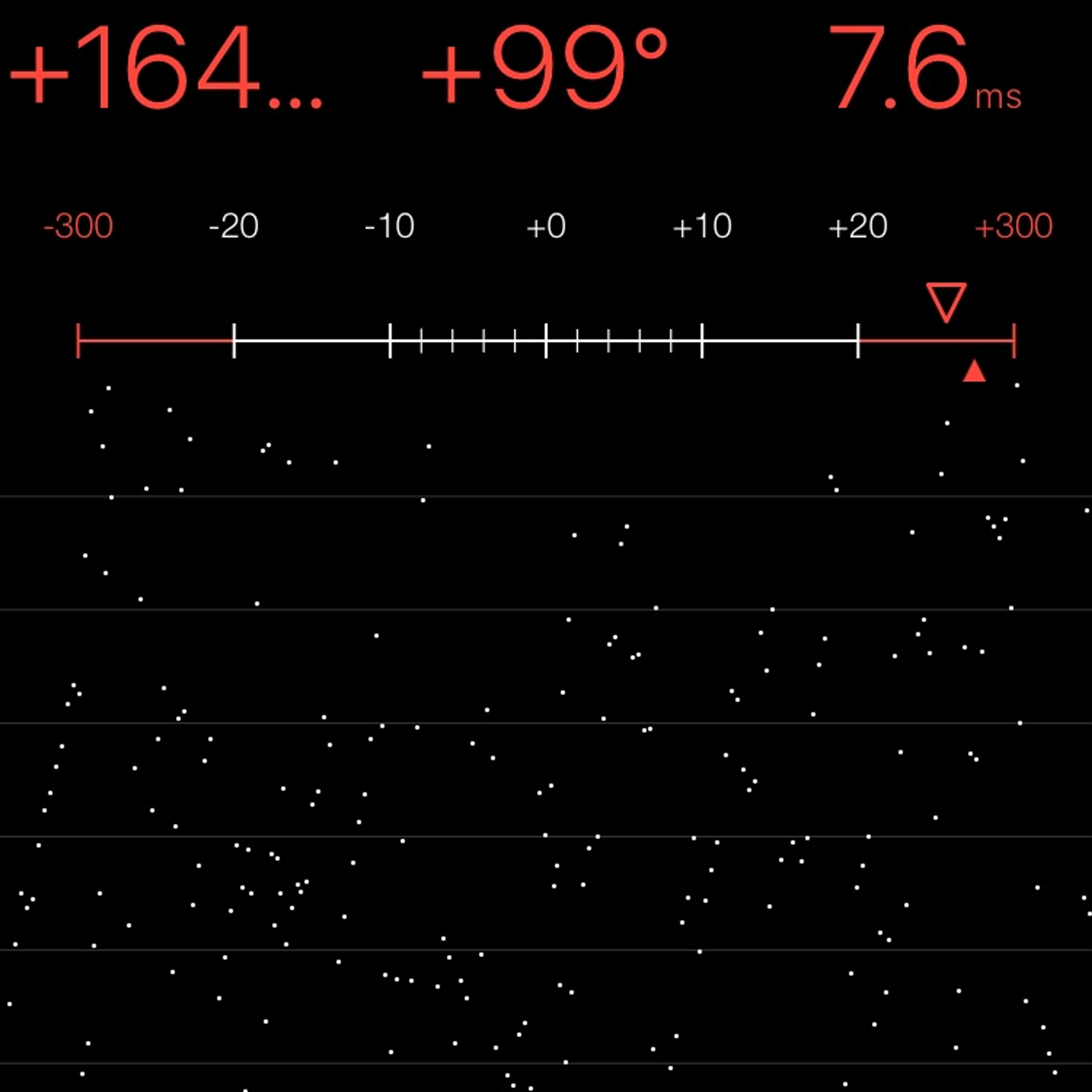 TIMING MACHINE READOUT
