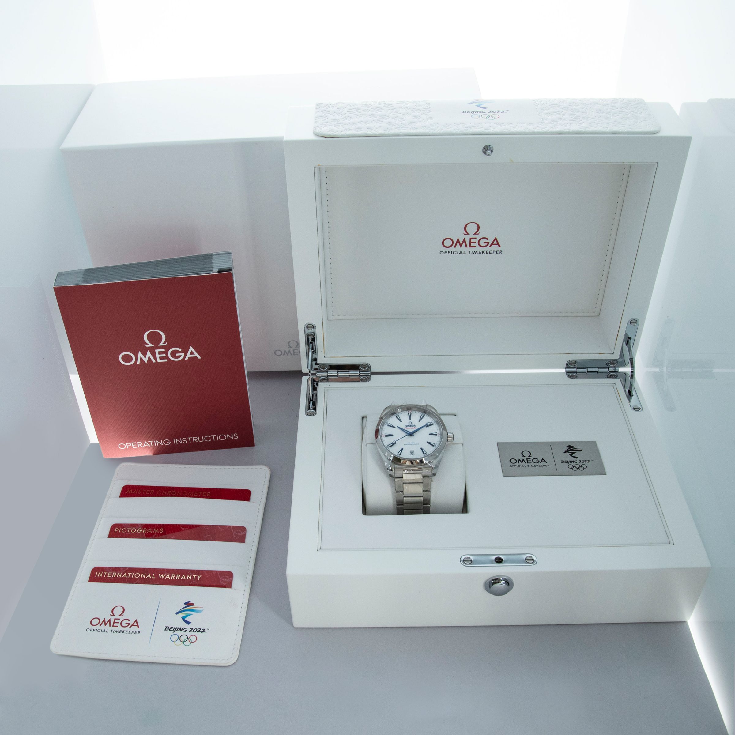 Omega Aqua Terra 522.10.41.21.04.001 Beijing 2022 Winter Olympics