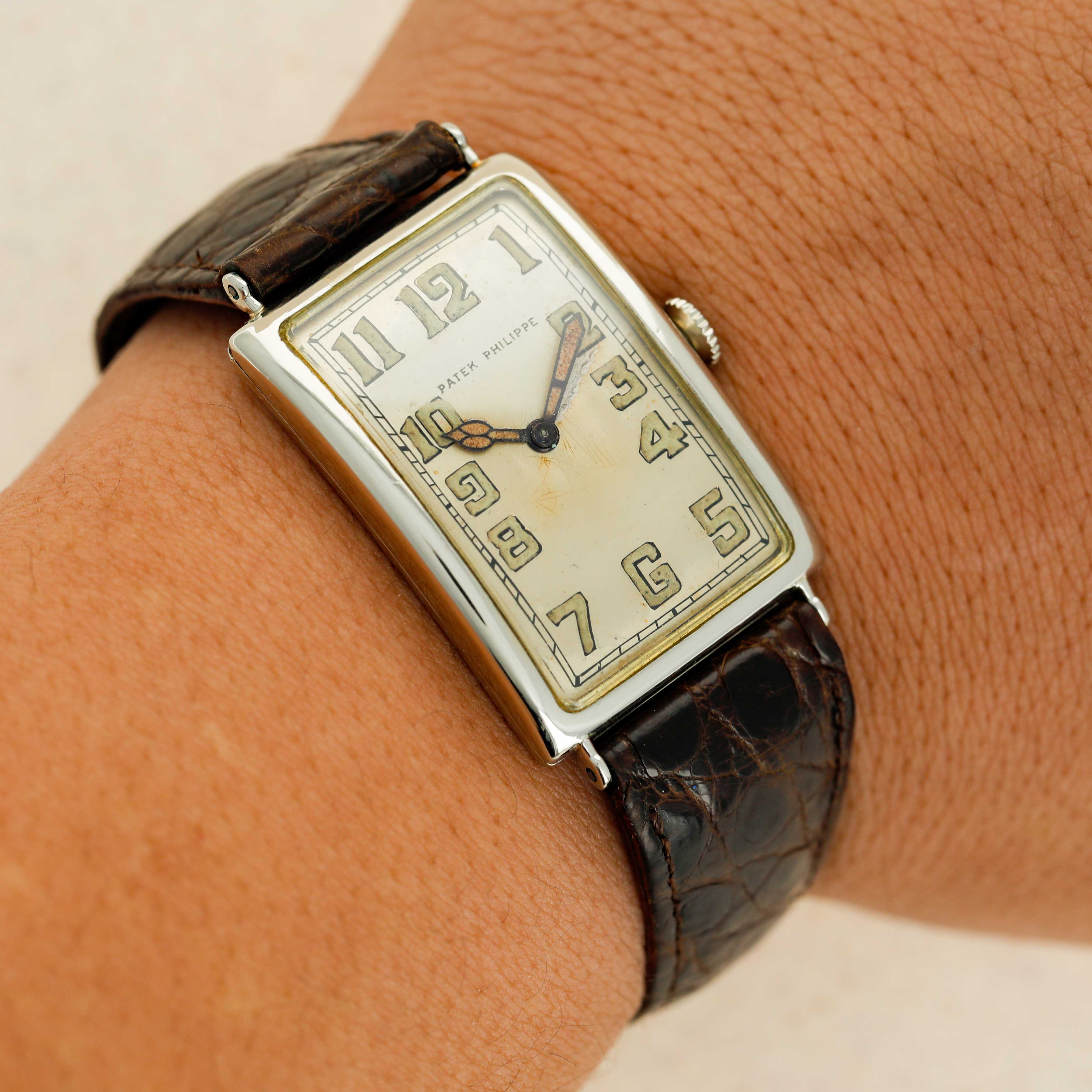 Patek philippe outlet tank watch