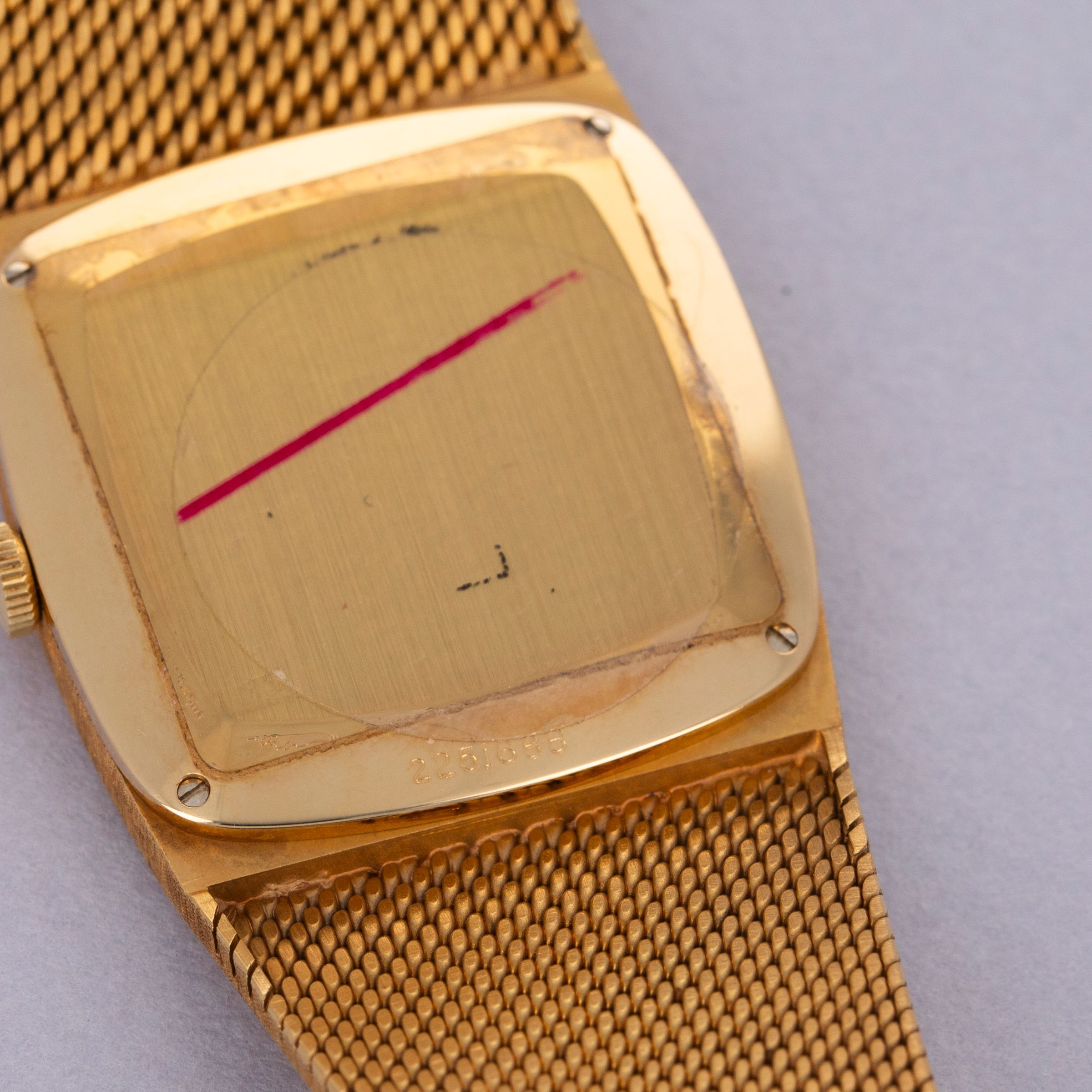 IWC Integrated Bracelet Manual-Wind Green Khanjar Dial 18k YG