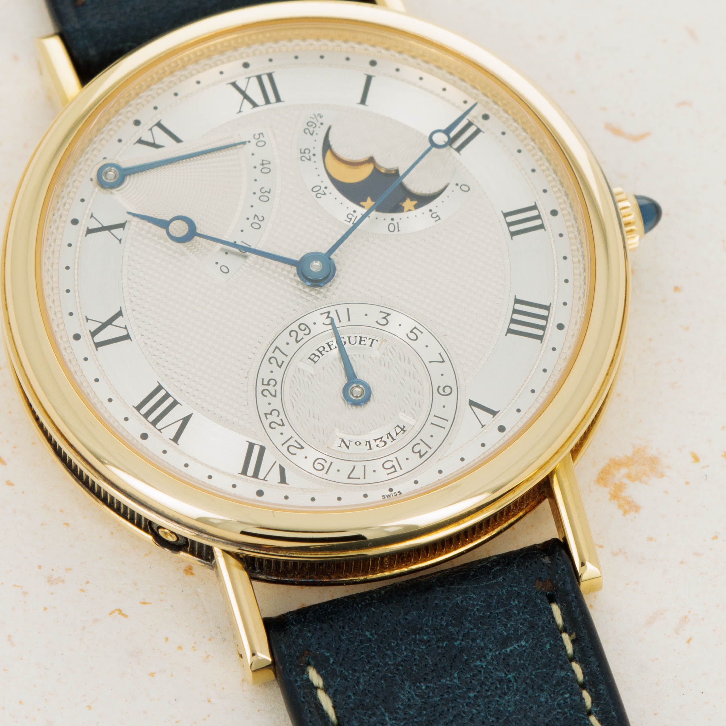 Breguet Classique 3130 Power Reserve Moonphase 18k YG Auctions