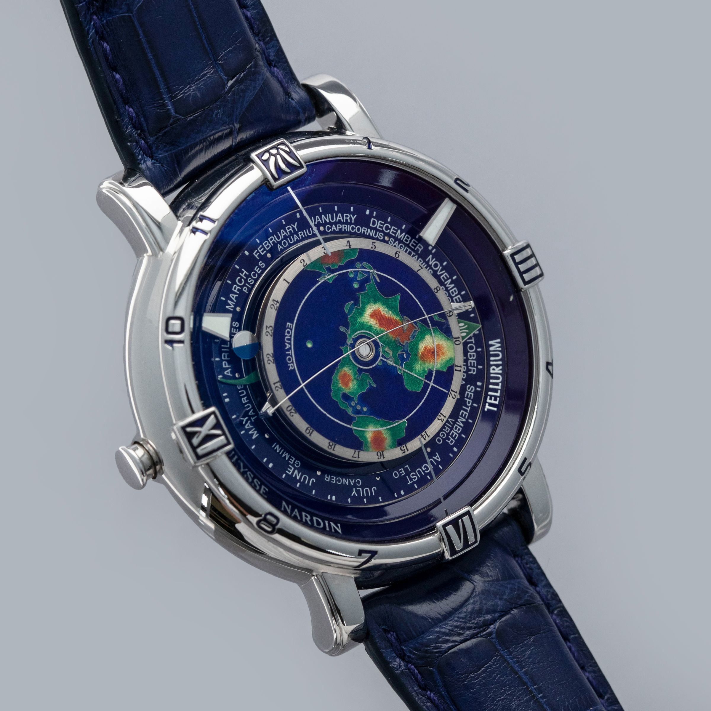 Ulysse Nardin Tellurium Johannes Kepler 889-99 Platinum | Auctions