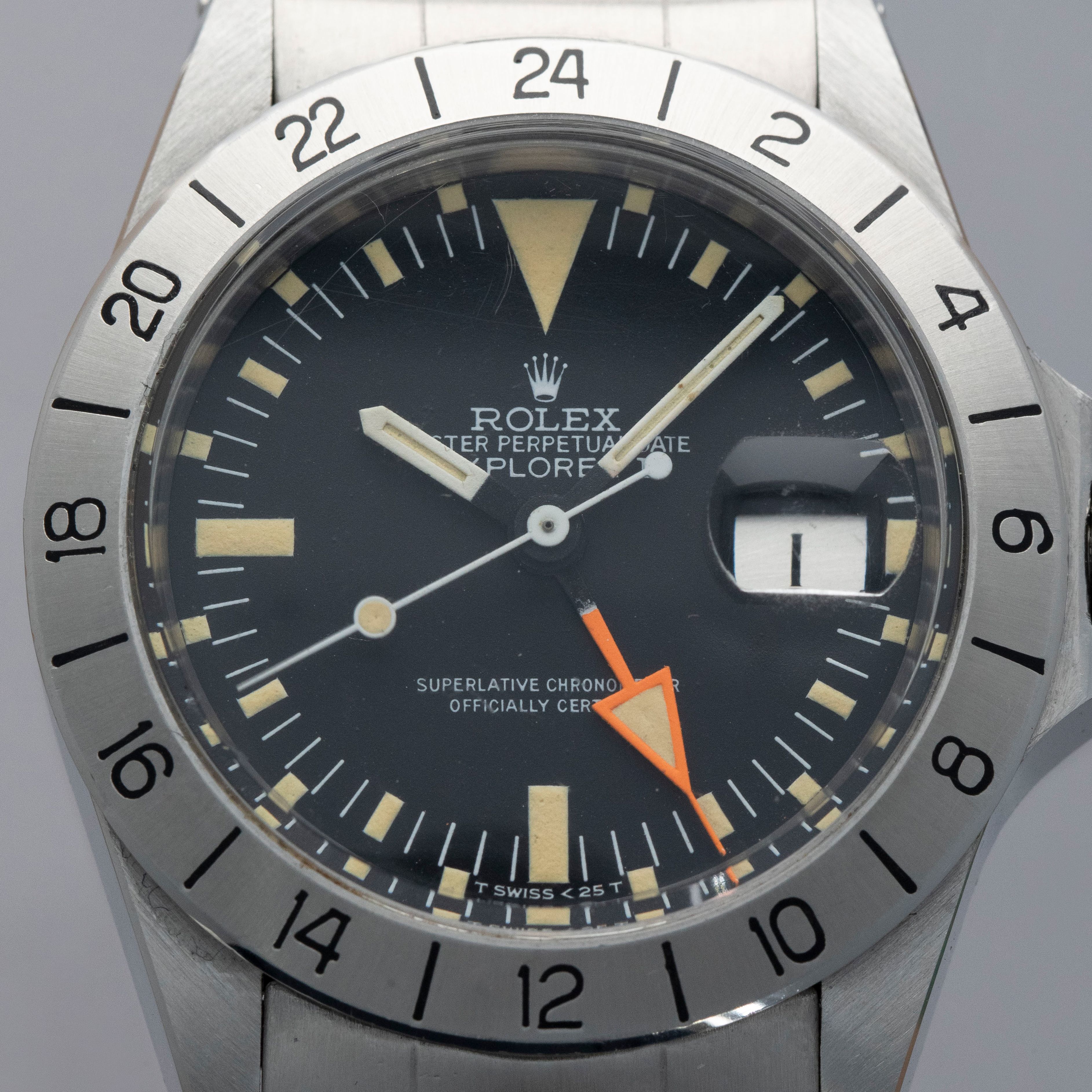 Rolex Explorer II 1655 Orange Hand with Original Guarantee