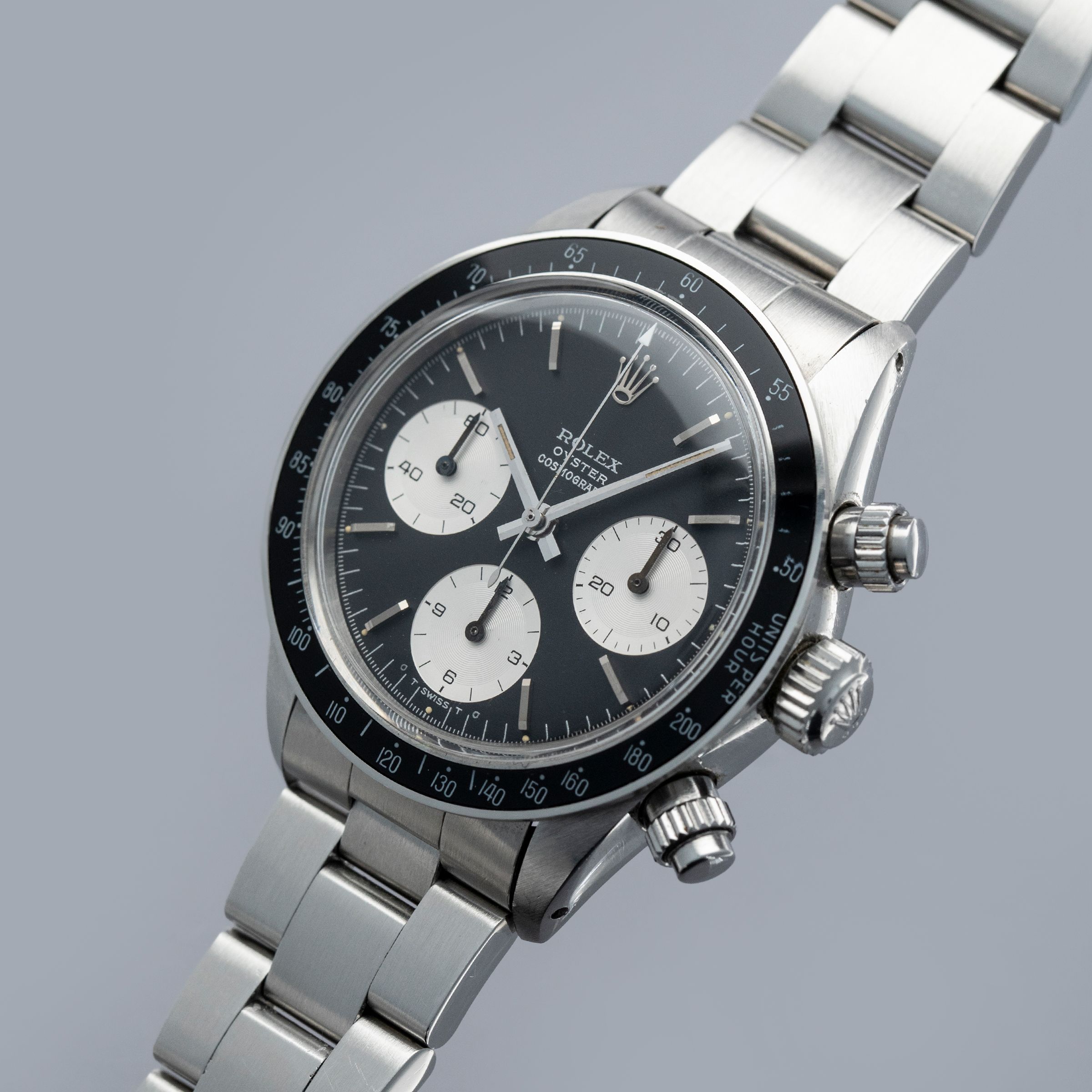 Rolex Cosmograph Daytona Steel 6263 Black Sigma DIal | Auctions