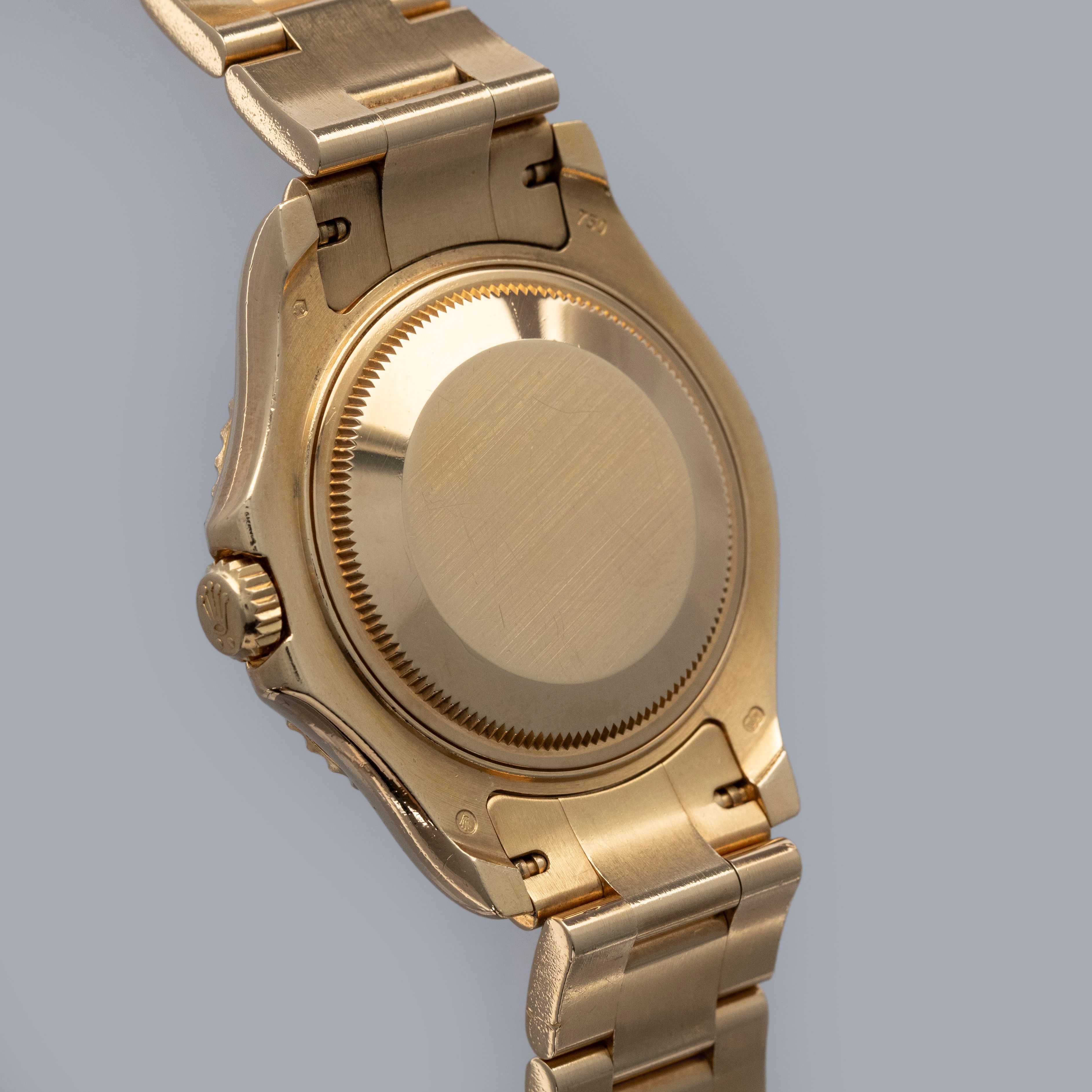 Rolex Yacht-Master 168628 MOP Dial Mid-Size 18k YG | Auctions