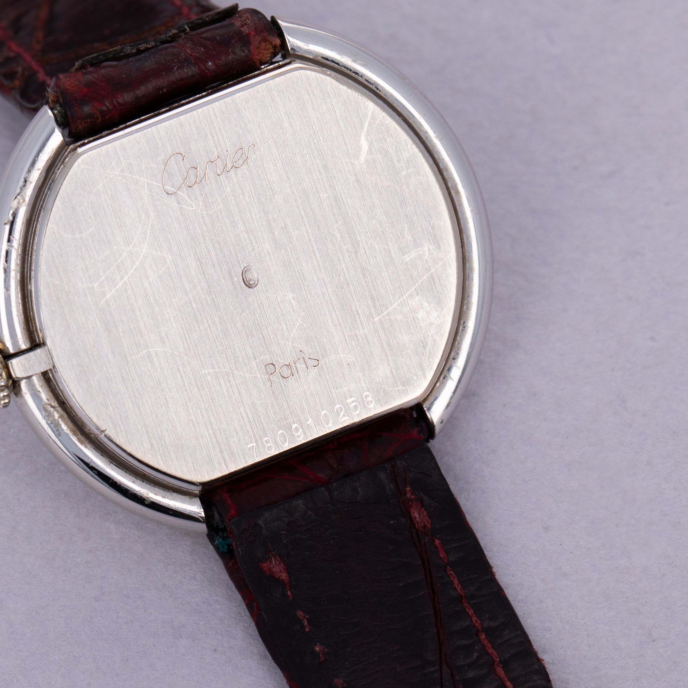 Cartier Ellipse Gondole 78091 18k WG | Auctions | Loupe This