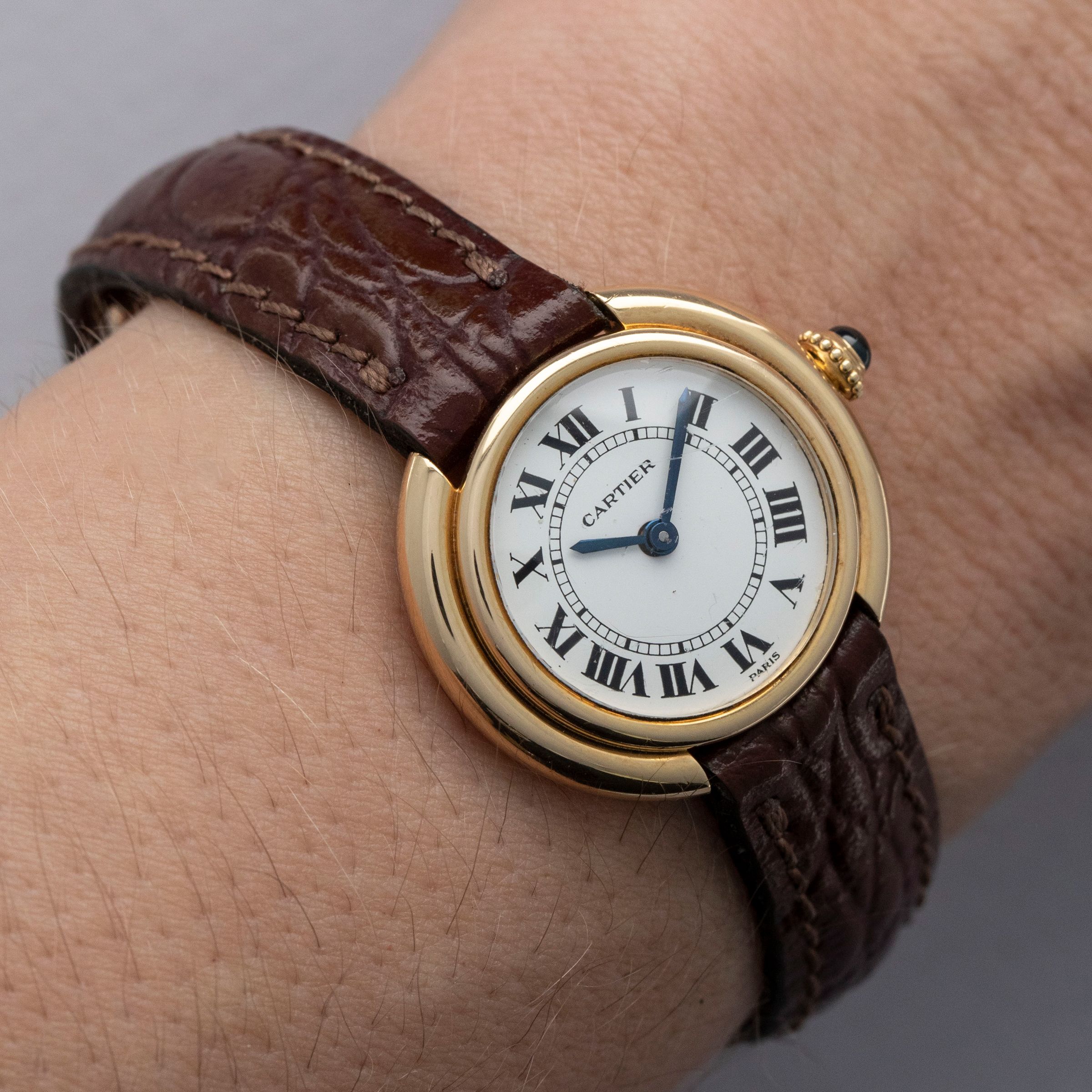 Cartier Vendome 67080 18k YG | Auctions | Loupe This