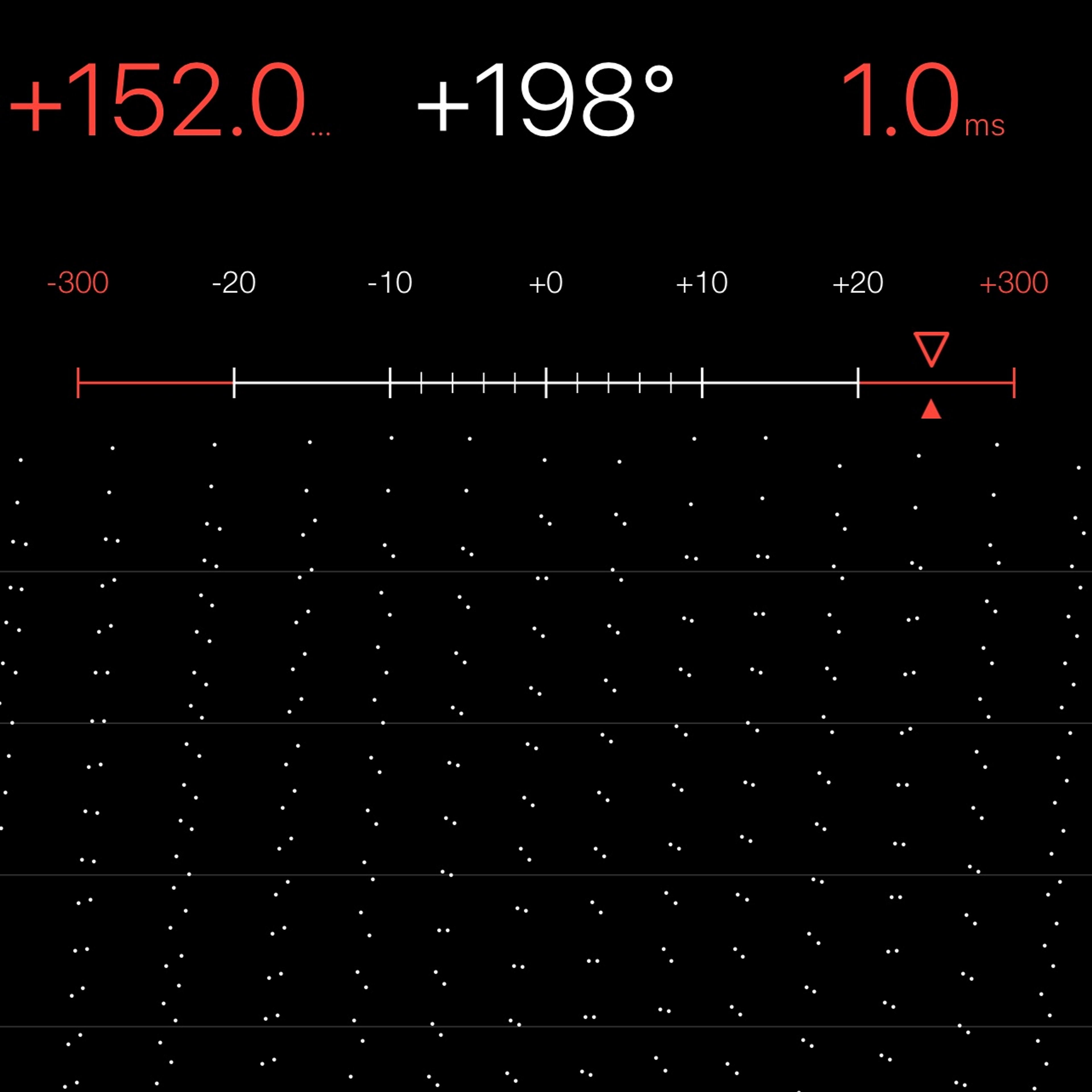 TIMING MACHINE READOUT