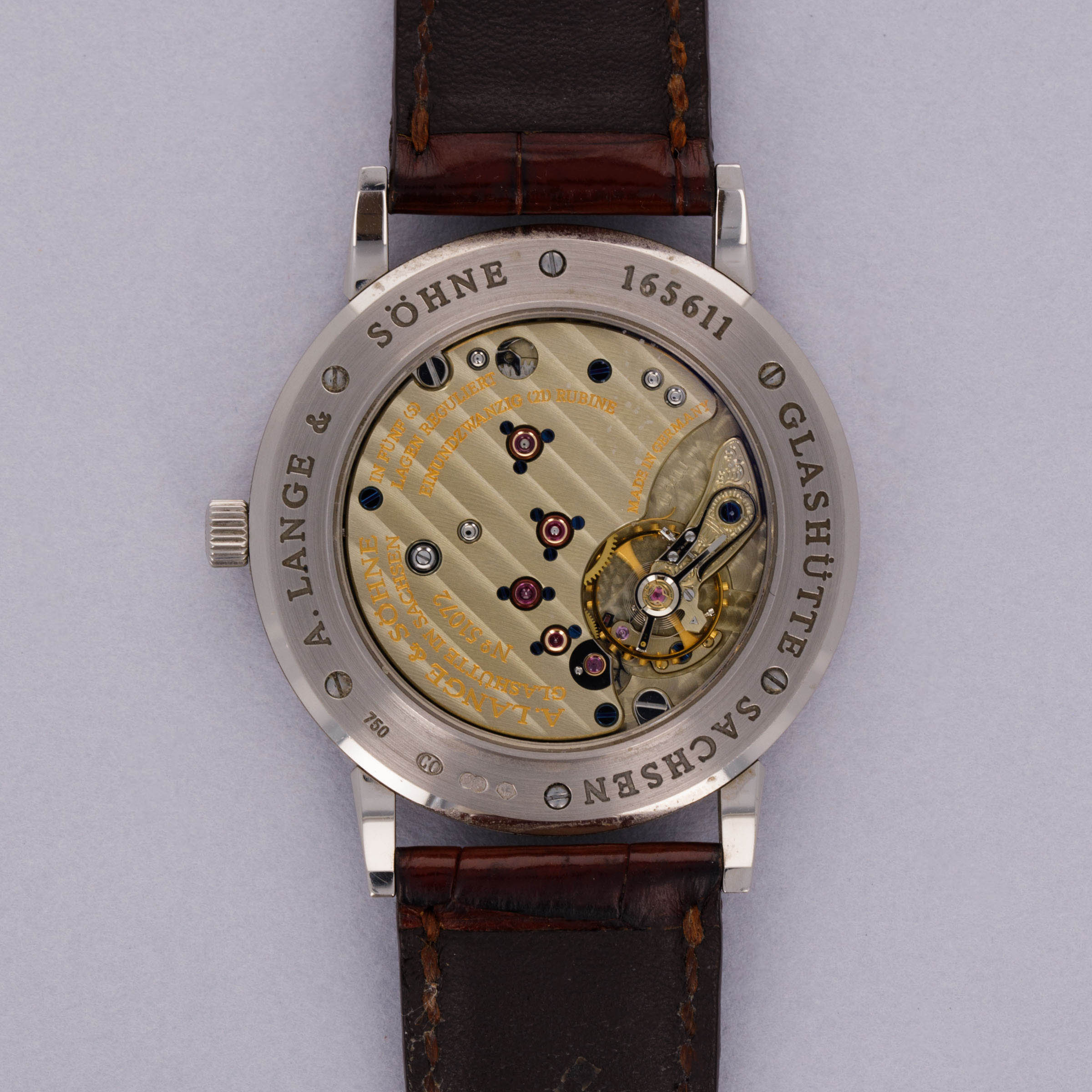 A. Lange & Sohne 1815 WG 206.029 | Auctions | Loupe This