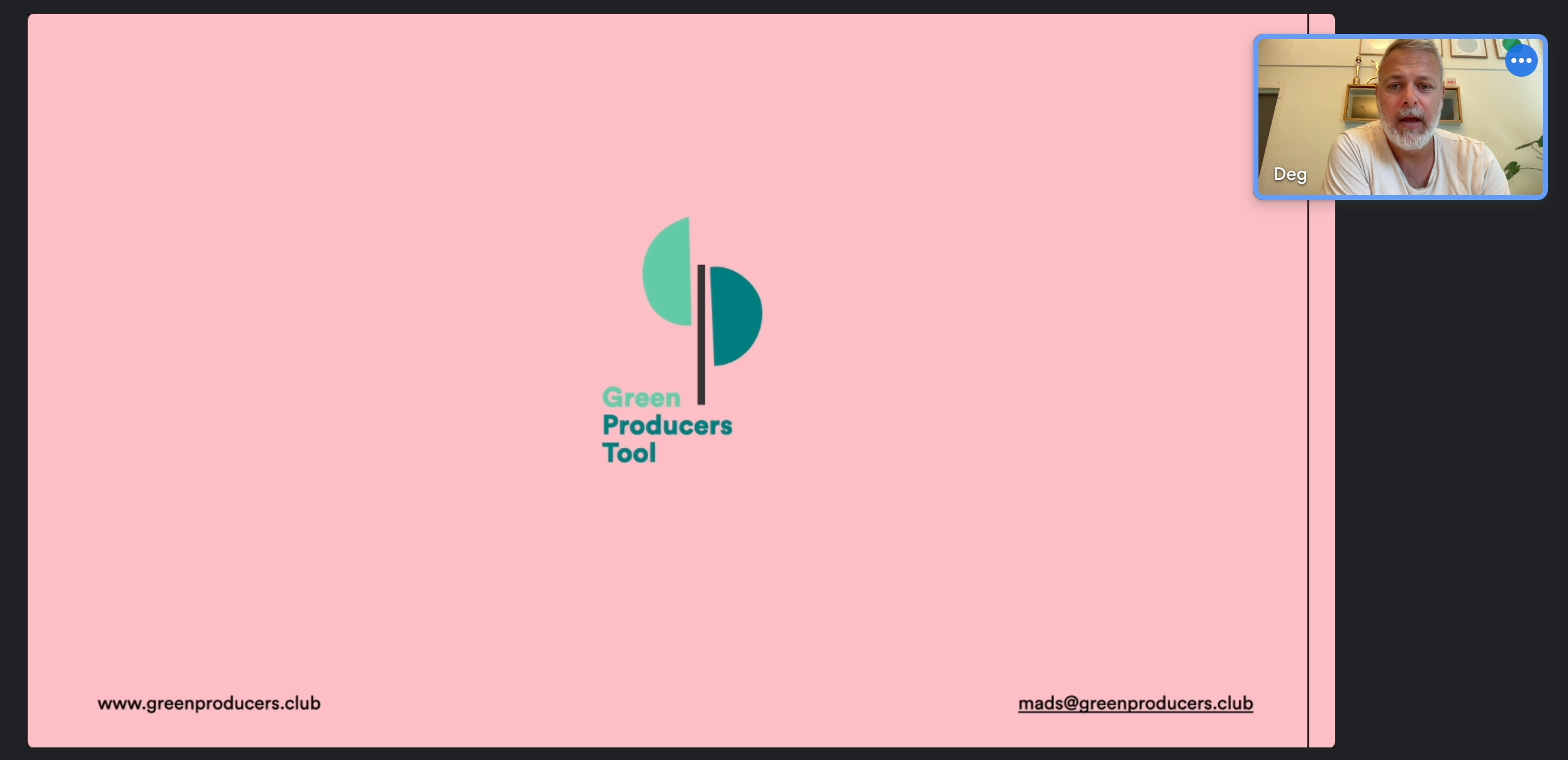 Mads will join you online!