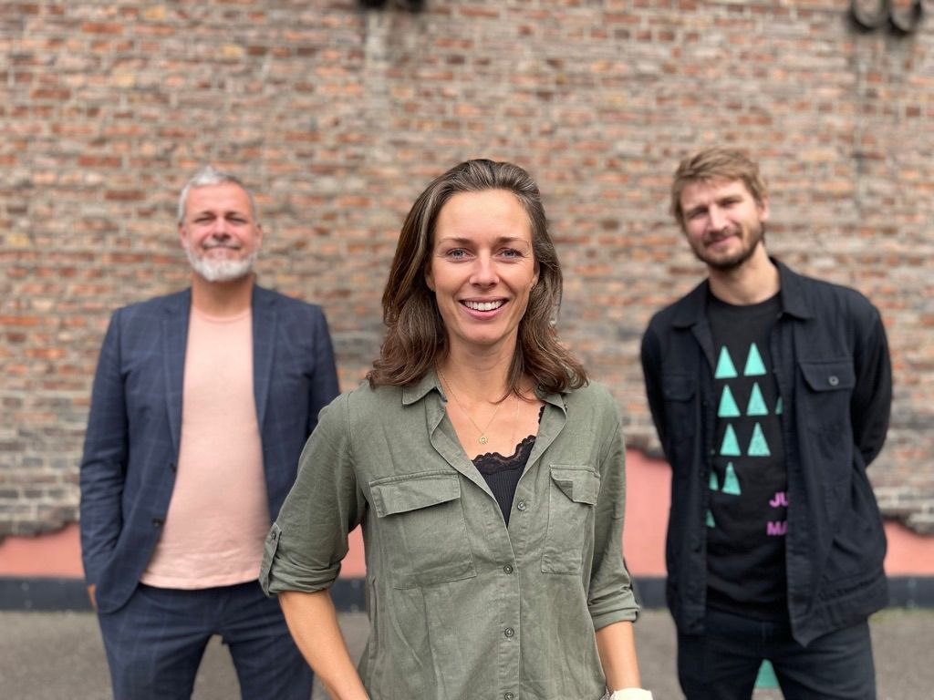 Picture of Mads, Ege and Annika - managers in Green Producers Club. 