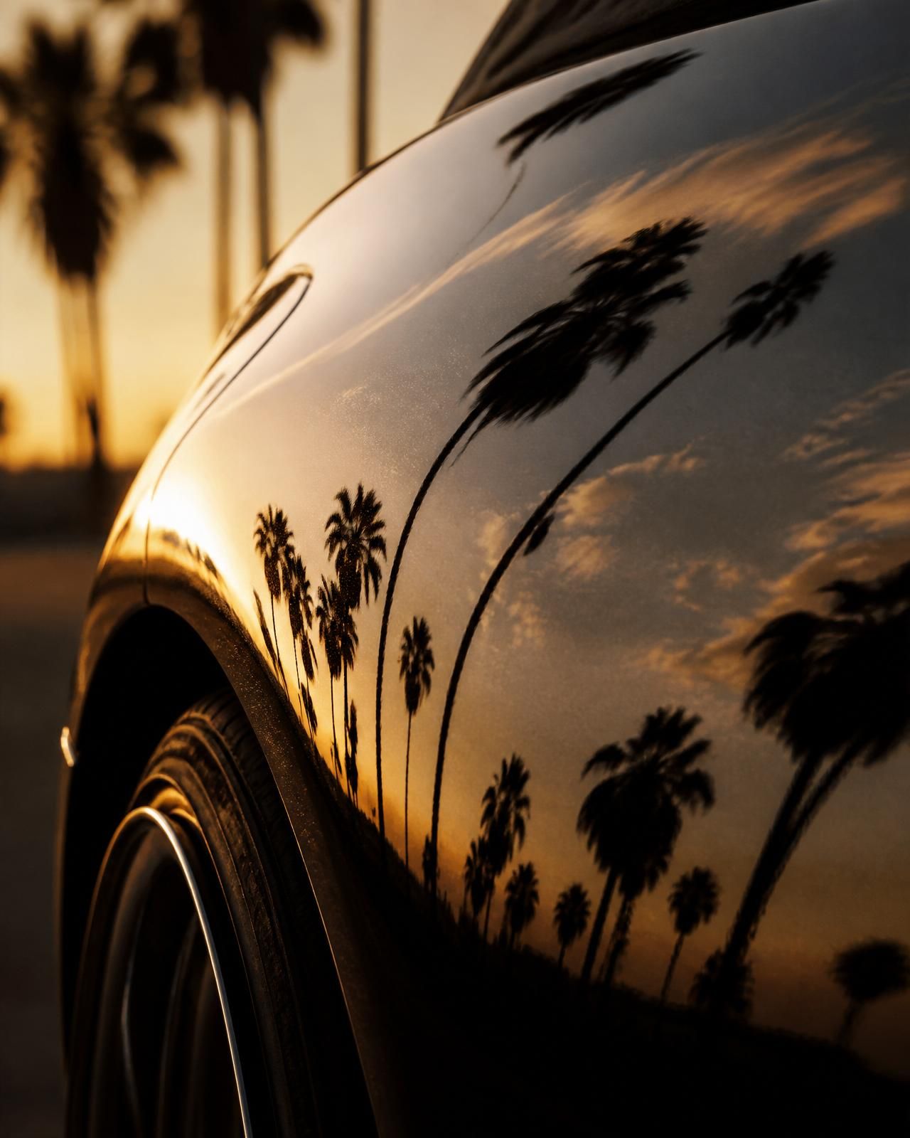Clean car exterior of Bubble Me Express Car Wash