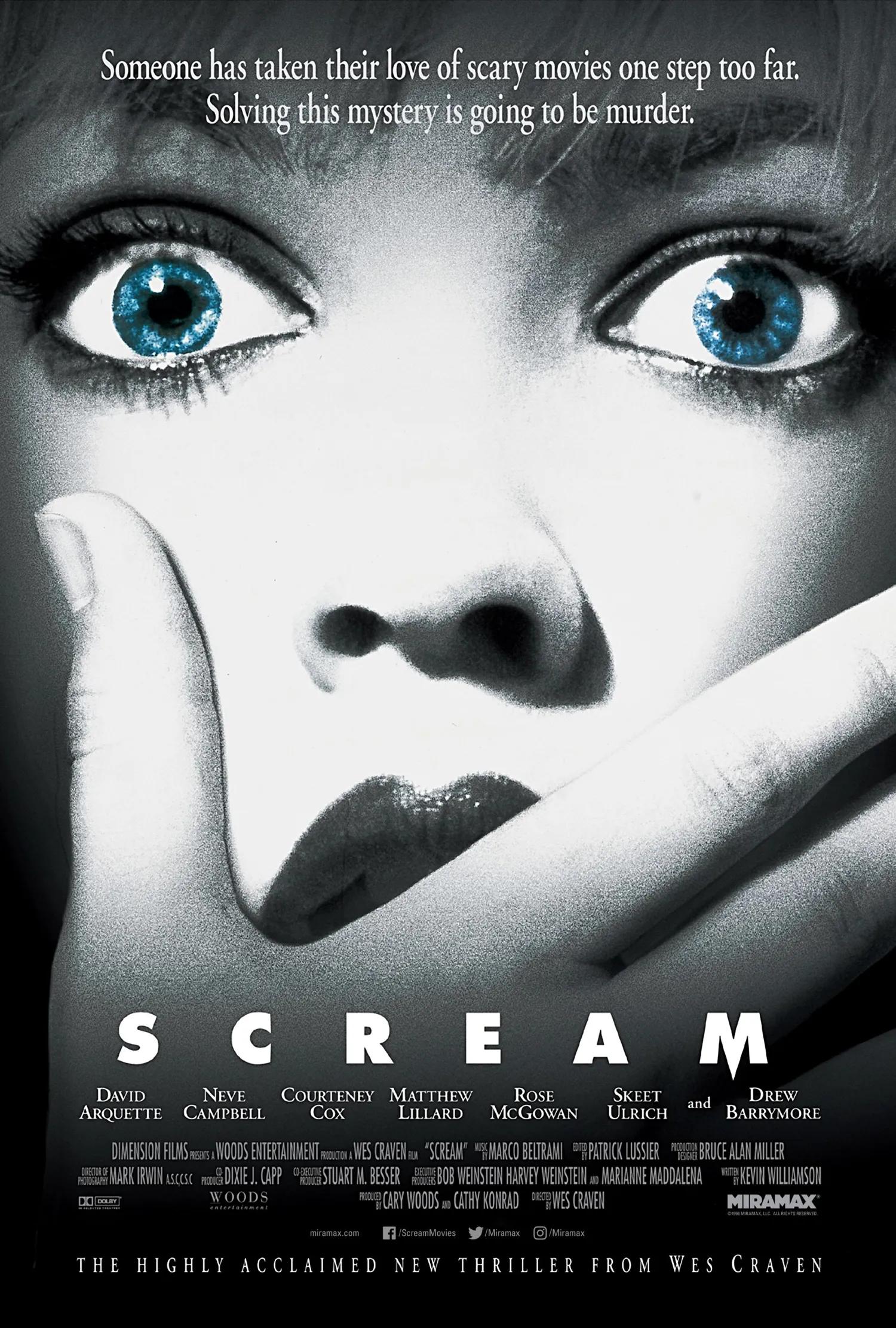 Plakat for Scream (1996)